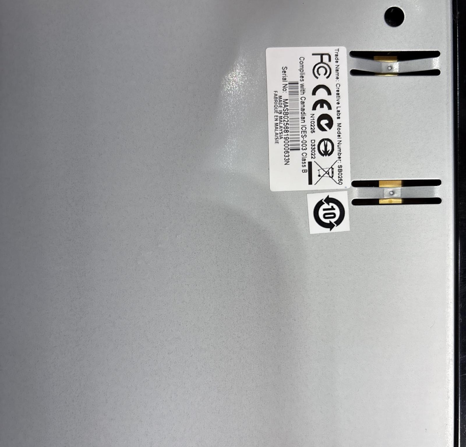 SOLD! Creative Labs Sound Blaster X-FI FATAL1TY Edition SB0460+SB0250