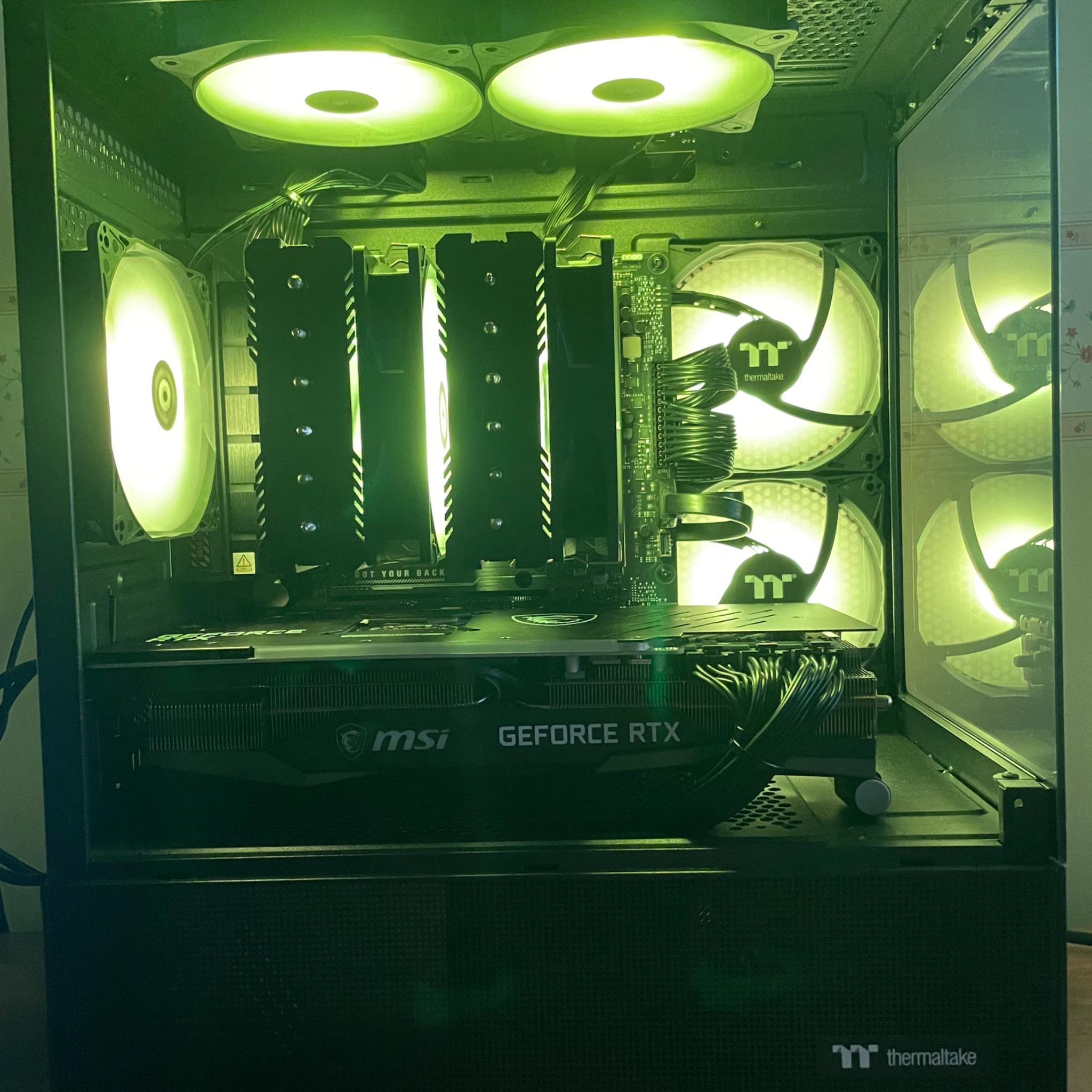 1440p Beast! Ryzen 5 9600x and MSI 3080 12gb