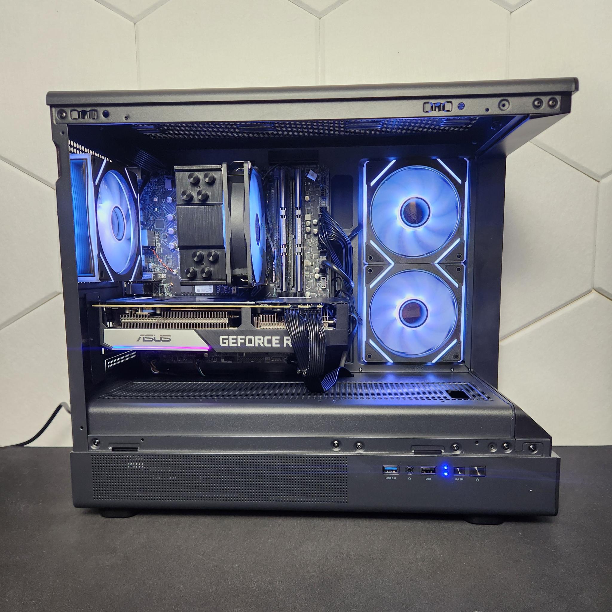 RTX 3070 | Intel I5-12400F | 16GB DDR4 | 1.25TB SSD+HDD | WIFI+BT "Night Runner"