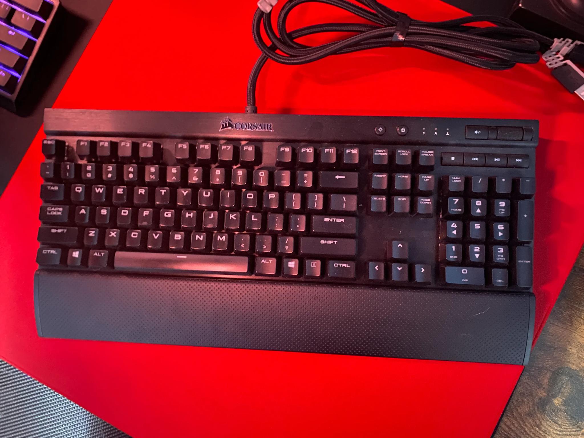 K70 LUX RGB Mechanical Gaming Keyboard — CHERRY® MX RGB Brown