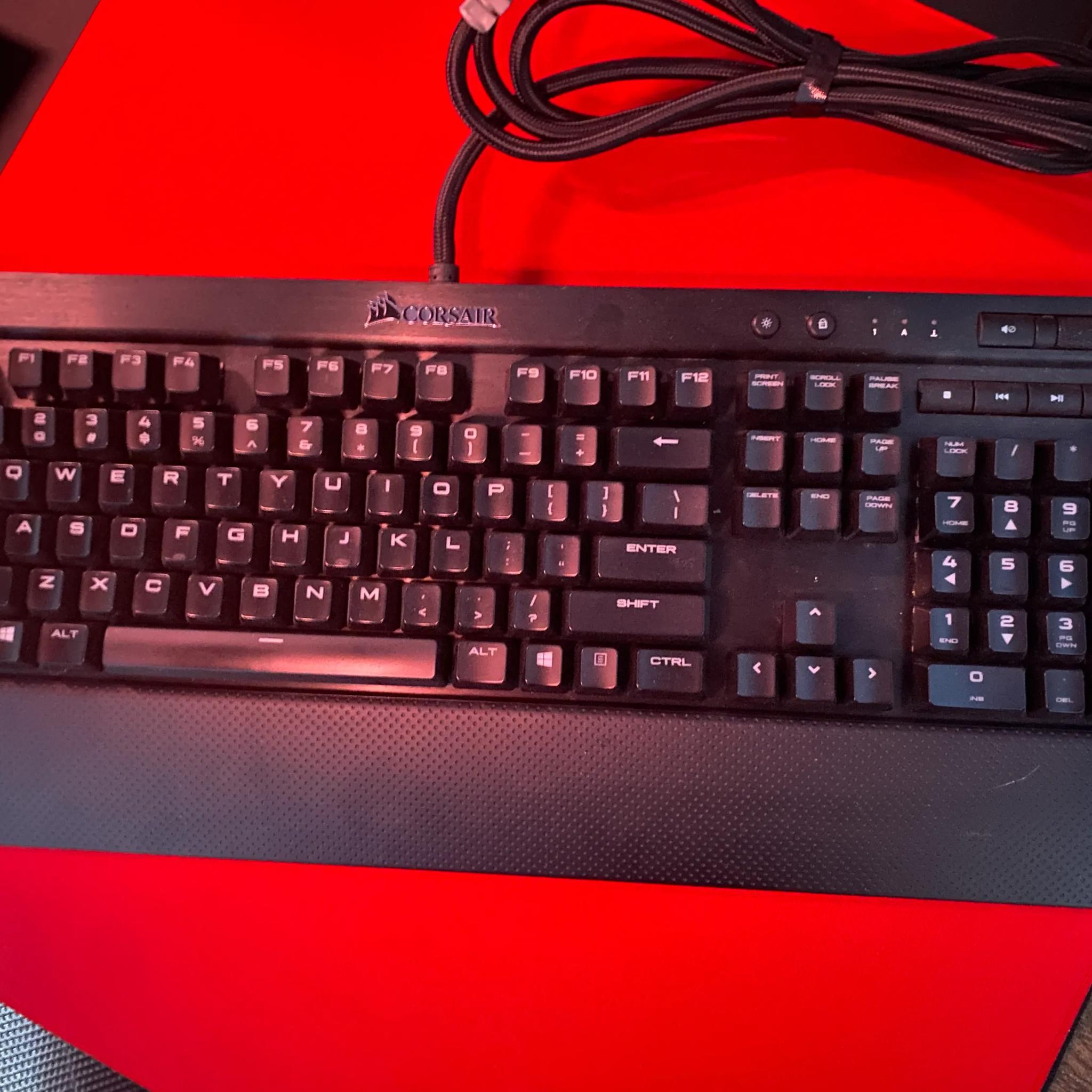 K70 LUX RGB Mechanical Gaming Keyboard — CHERRY® MX RGB Brown