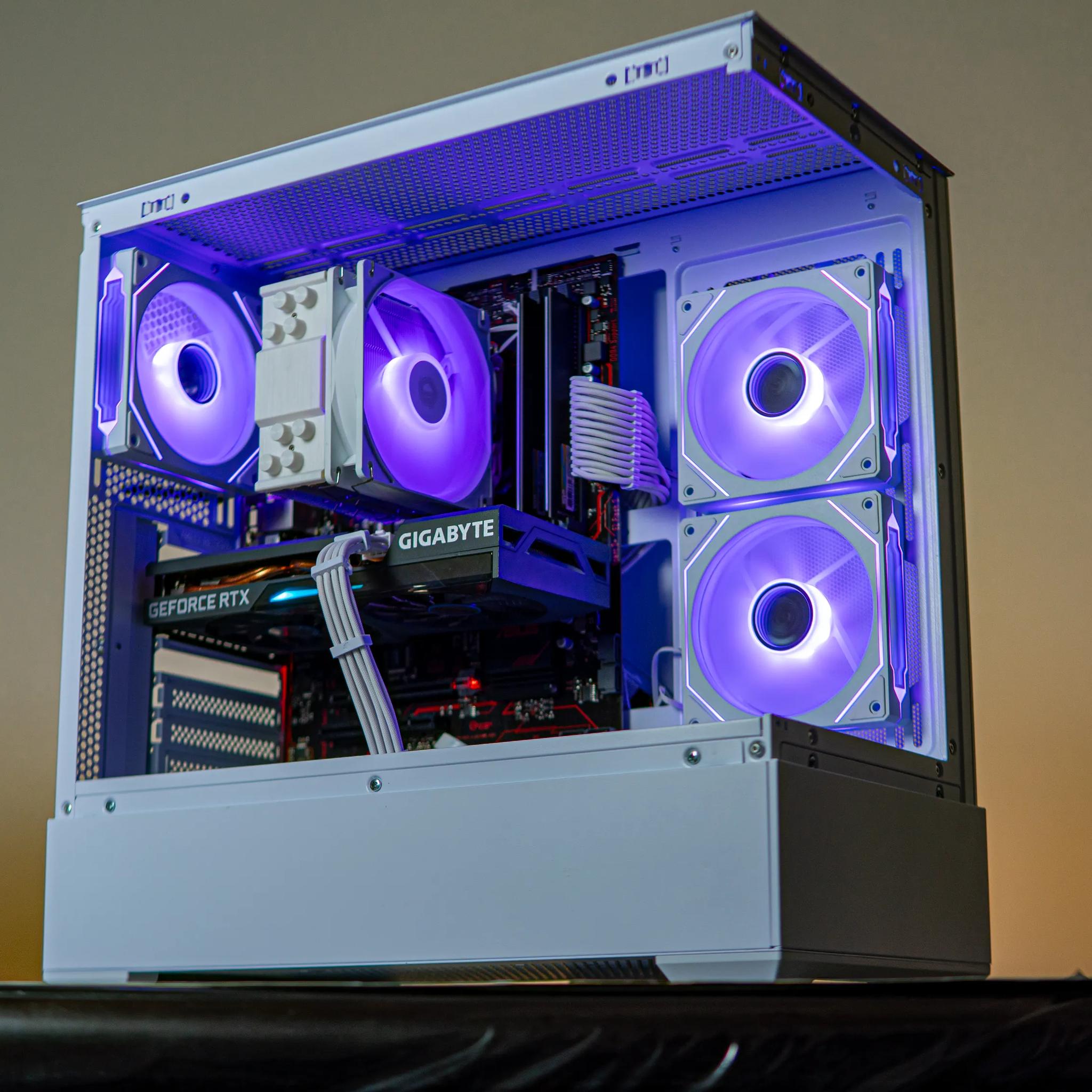 👾RTX 3060Ti + Ryzen 5 3600 White Gaming PC | Wifi + BT👾