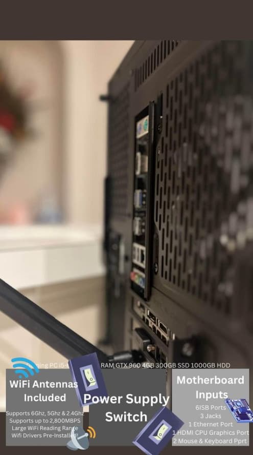 🟠Low Orange🟠 - 💸Budget Custom Built🤑 - Gaming PC - 1080P 🖵 - High FPS and Performace 🚀