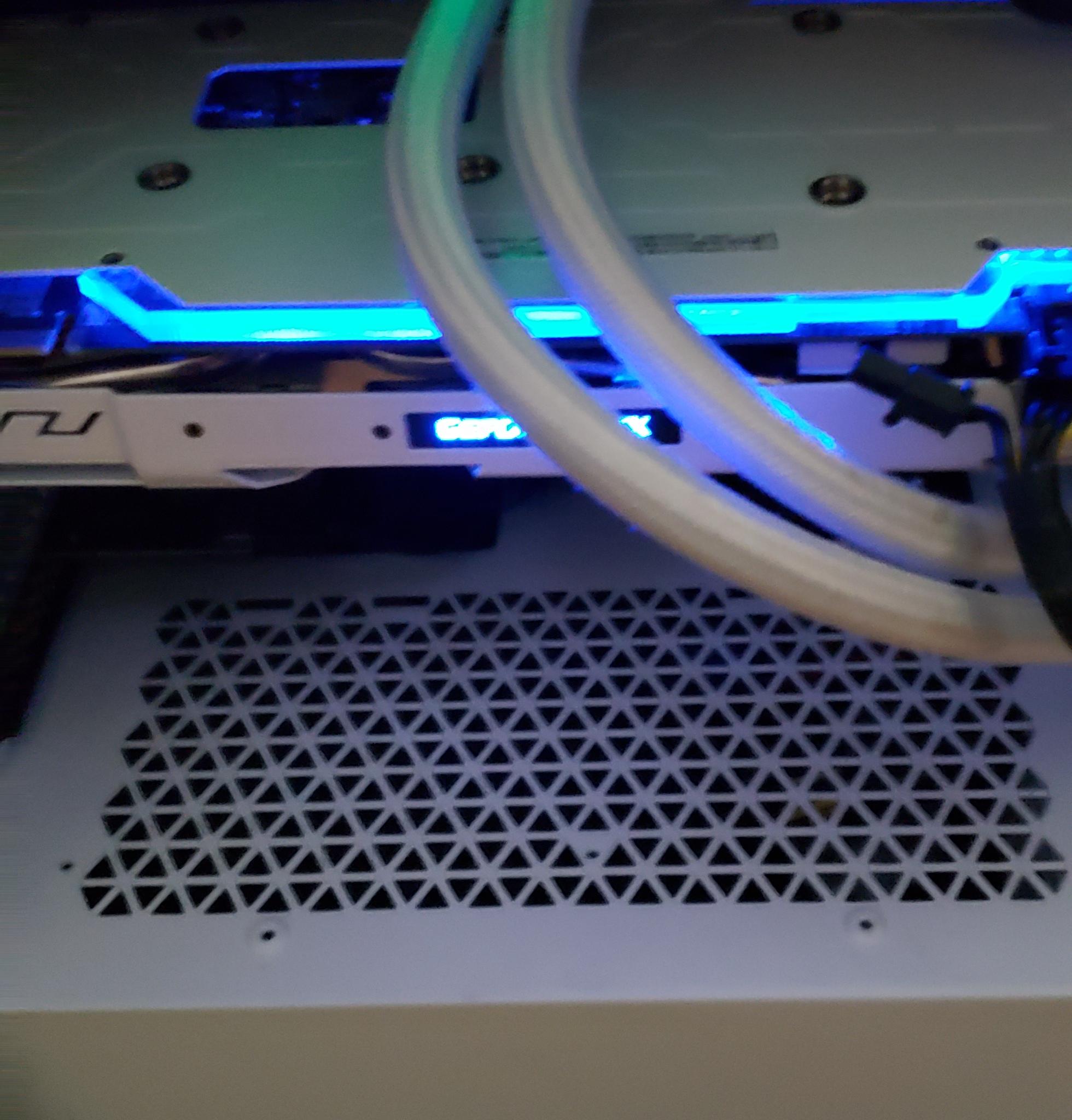 GALAX GTX 1070 Ti EX-SNPR White graphics card