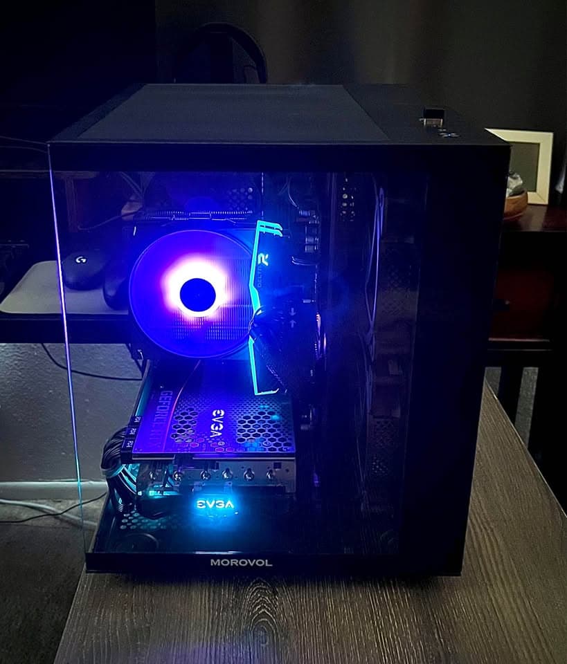 Compact 1440p | EVGA FTW3 RTX 3080 | 32GB T-Force RGB 3600mhz | Ryzen 5 5600X | 1TB m.2 NVMe