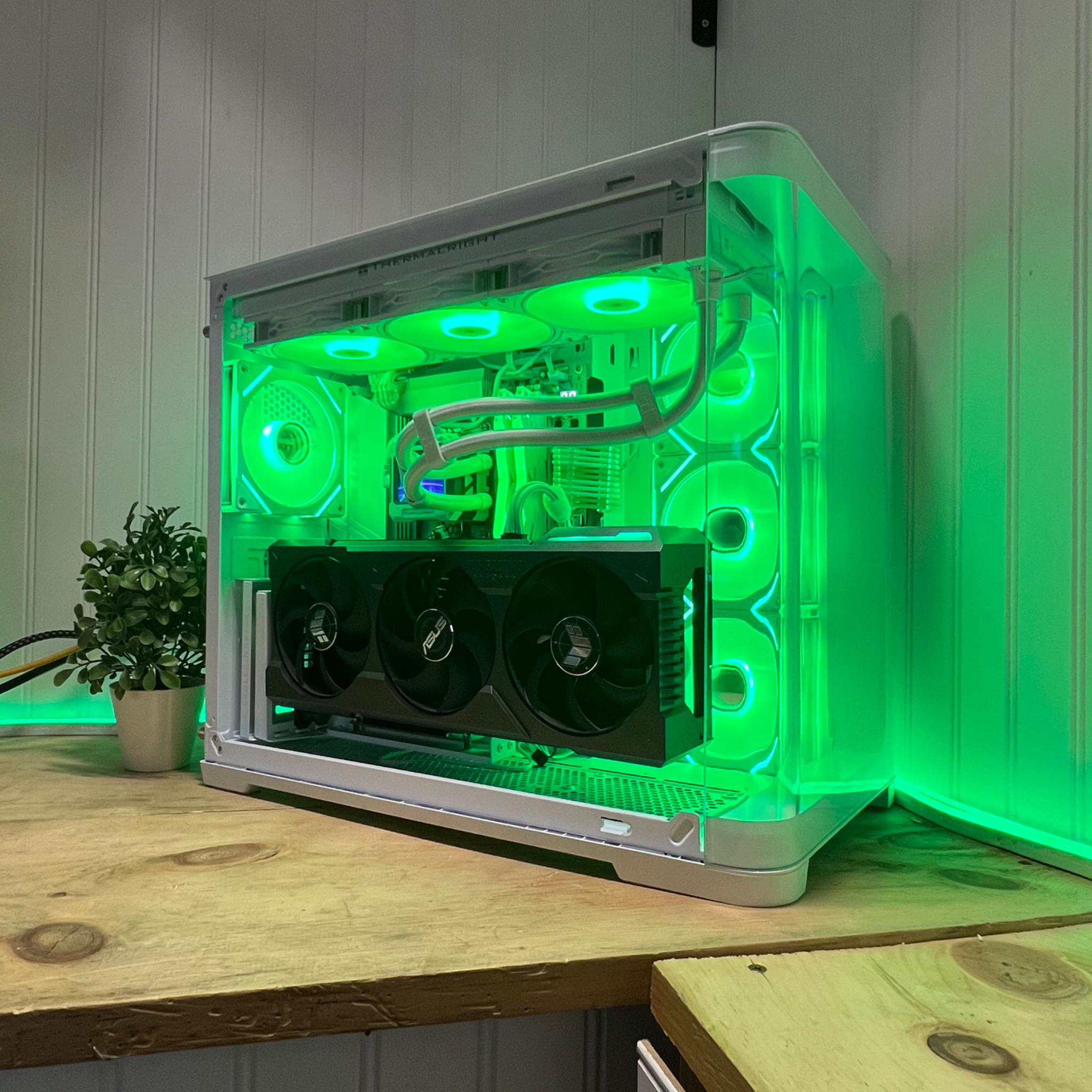 NOT FOR THE FAINT OF ❤️ PC🔥4k SLAYER V1🔥 9800x3d/4090/32g DDR5/2TB NVME/X870/1000w B TIER PSU