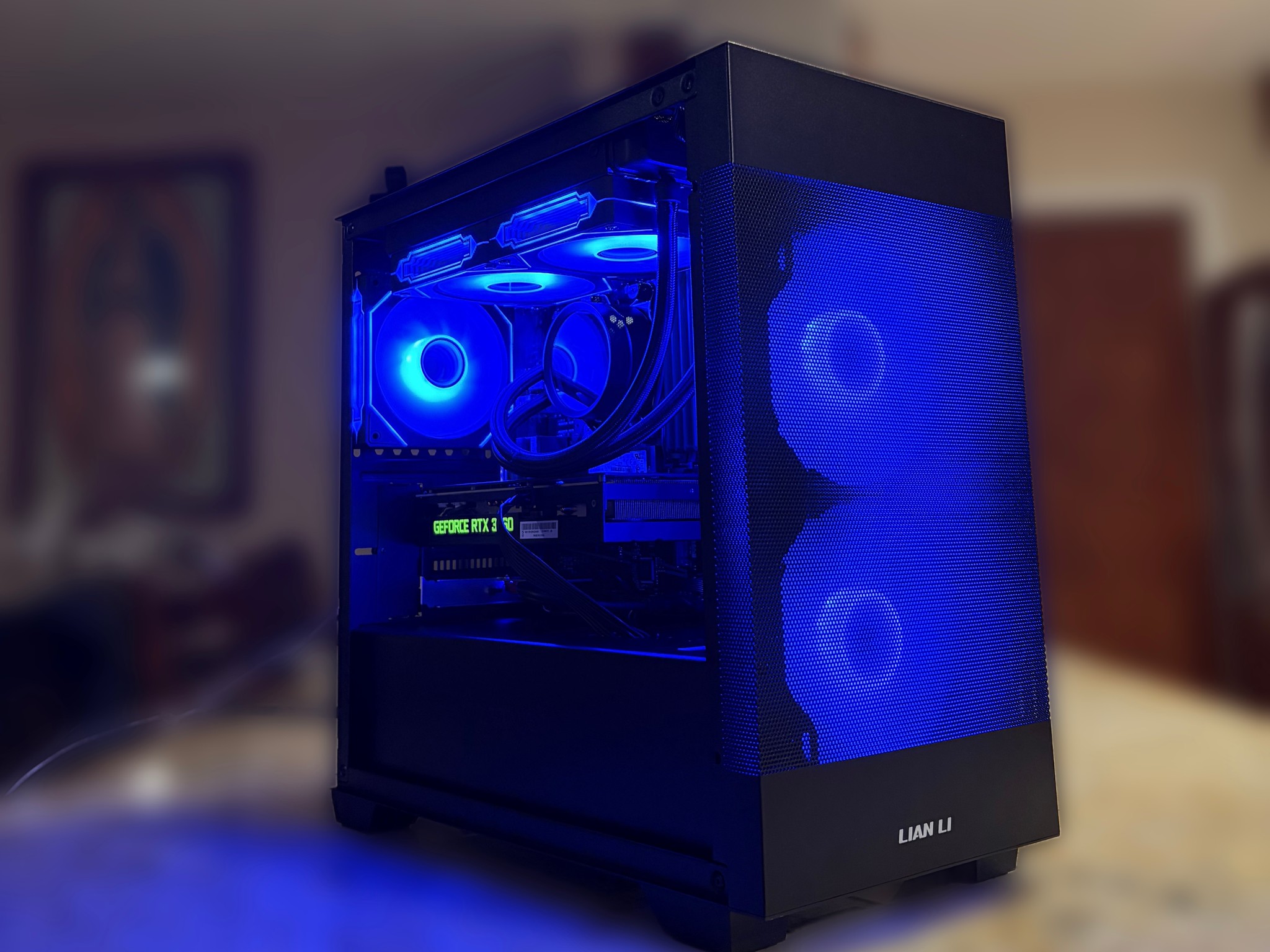 Black Gaming PC | RTX 3060 12GB | RYZEN 5 3600 | 16GB RAM | 500GB NVME SSD | Wi-Fi + BT PCIE