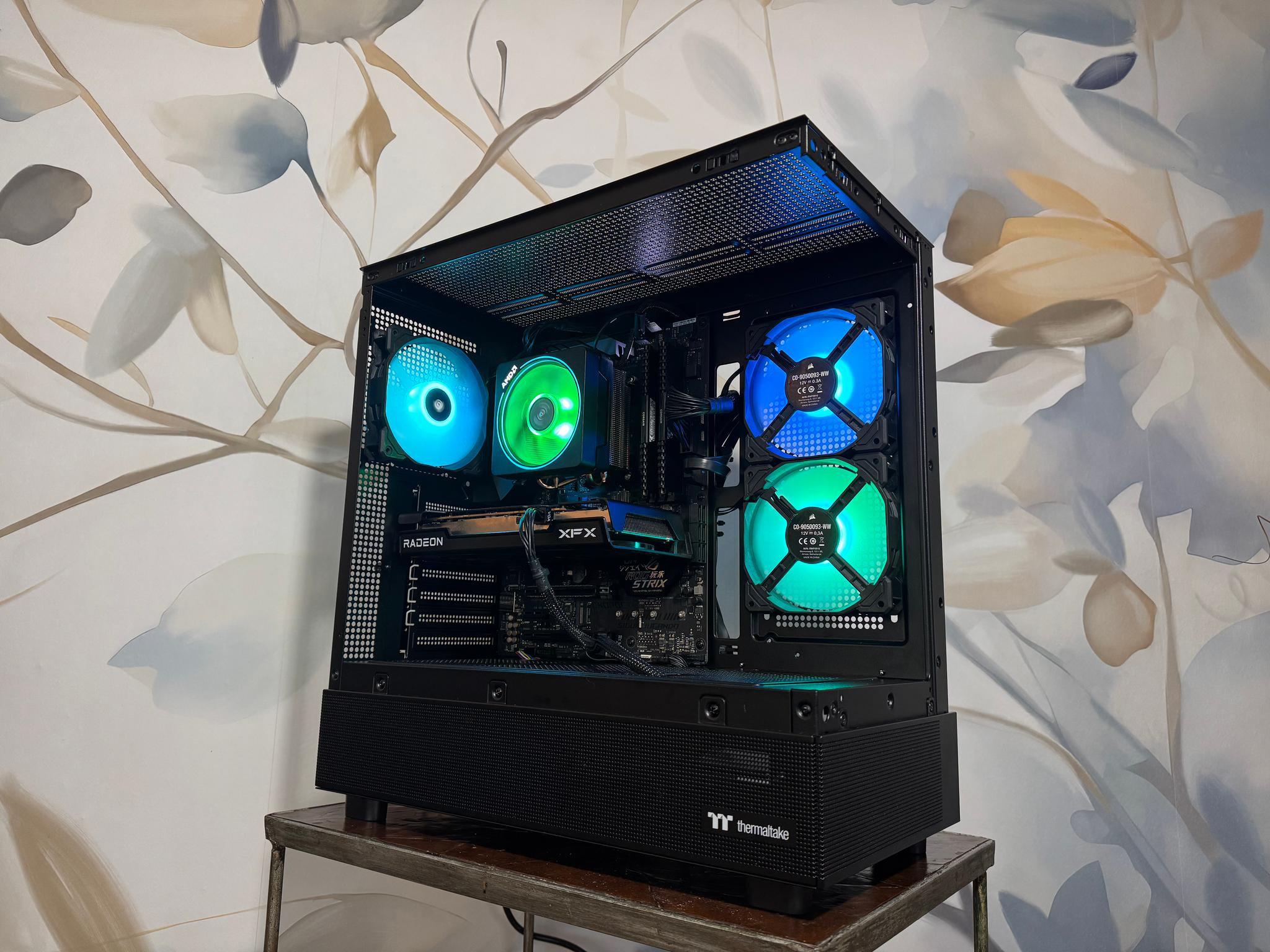 🚀 12-Core BEAST! Panoramic RGB Gaming PC 🎮 | Ryzen 9 5900X • RX 6600 • 32GB RAM • 1TB SSD