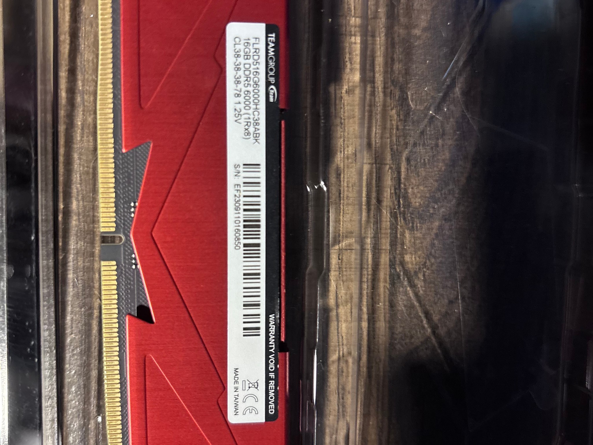 T-Force Vulkan 16GB DDR5 6000M/T