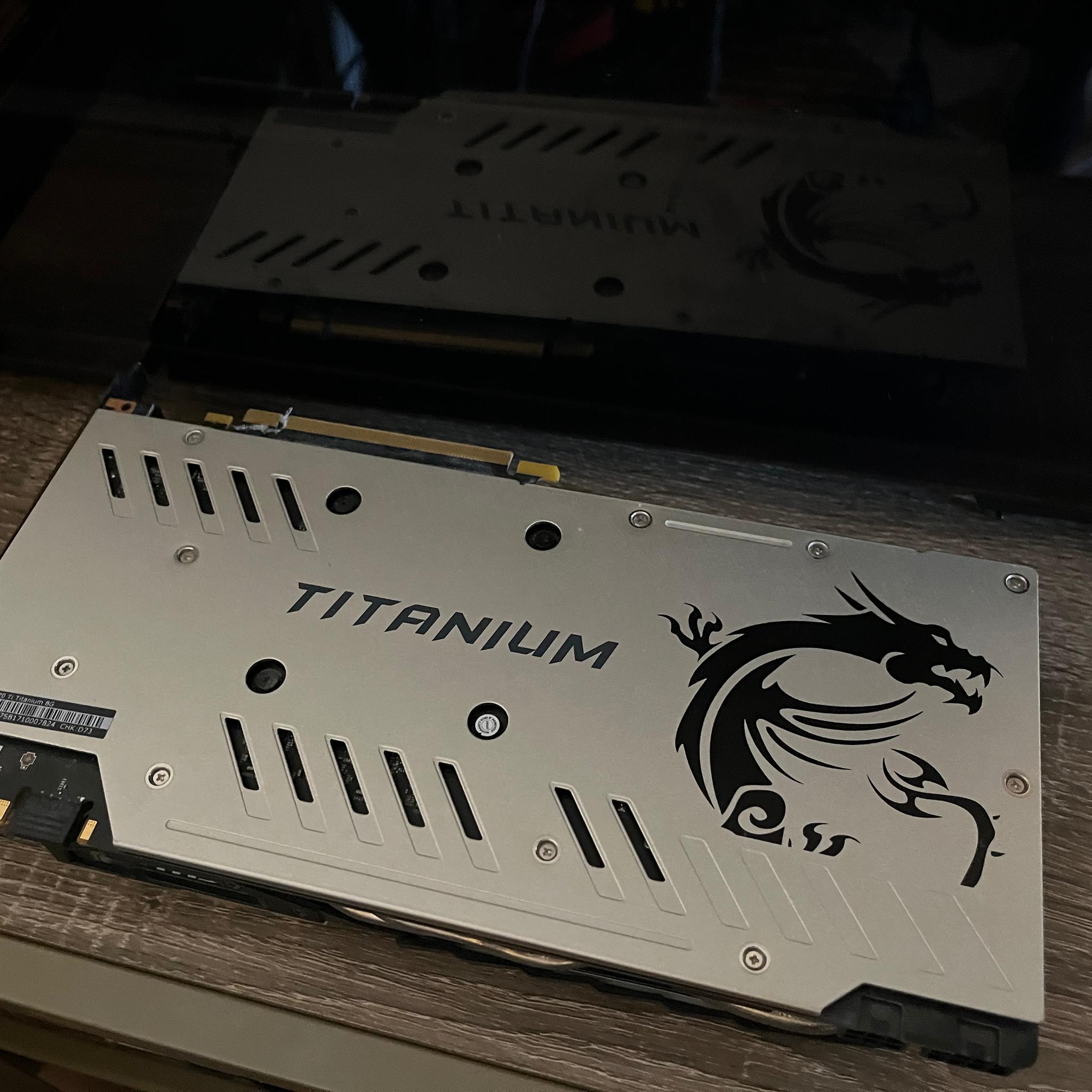 Nvidia GeForce 1070ti from MSI