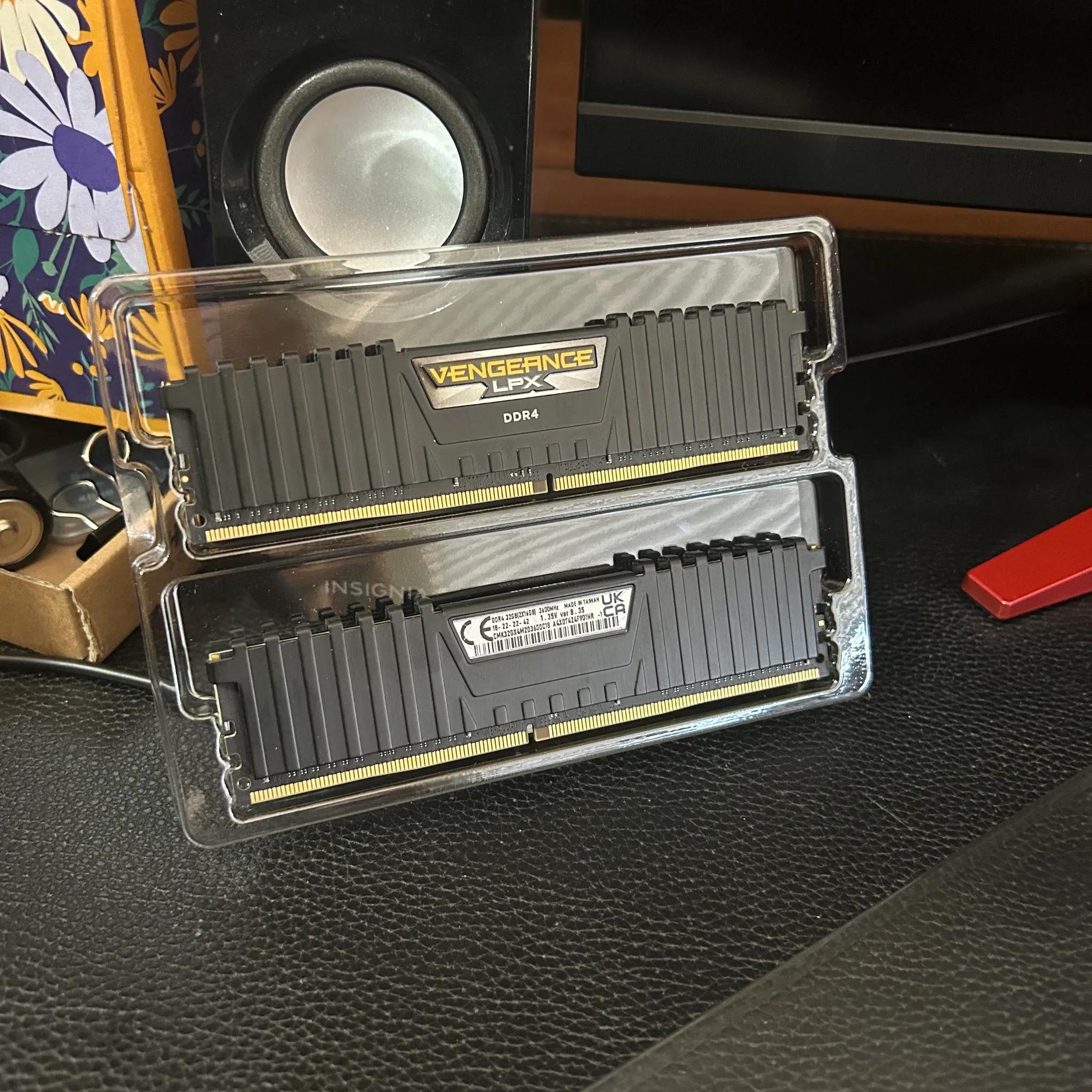 Vengance LPX 2x16g DDR4-3600 memory