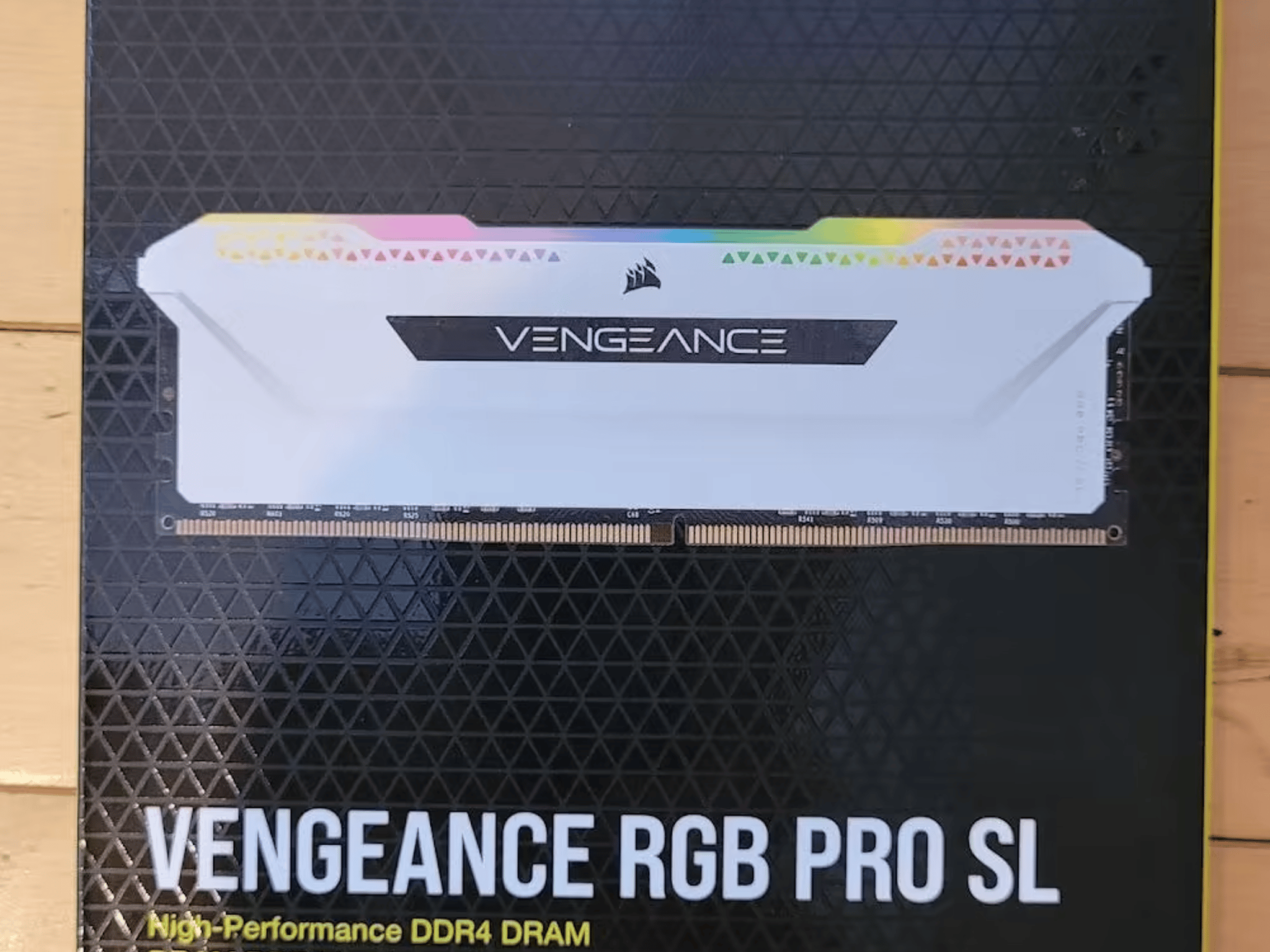 New Sealed - White Corsair Vengeance RGB Pro SL 16GB (2x8GB) DDR4 3200 C16 Desktop Memory
