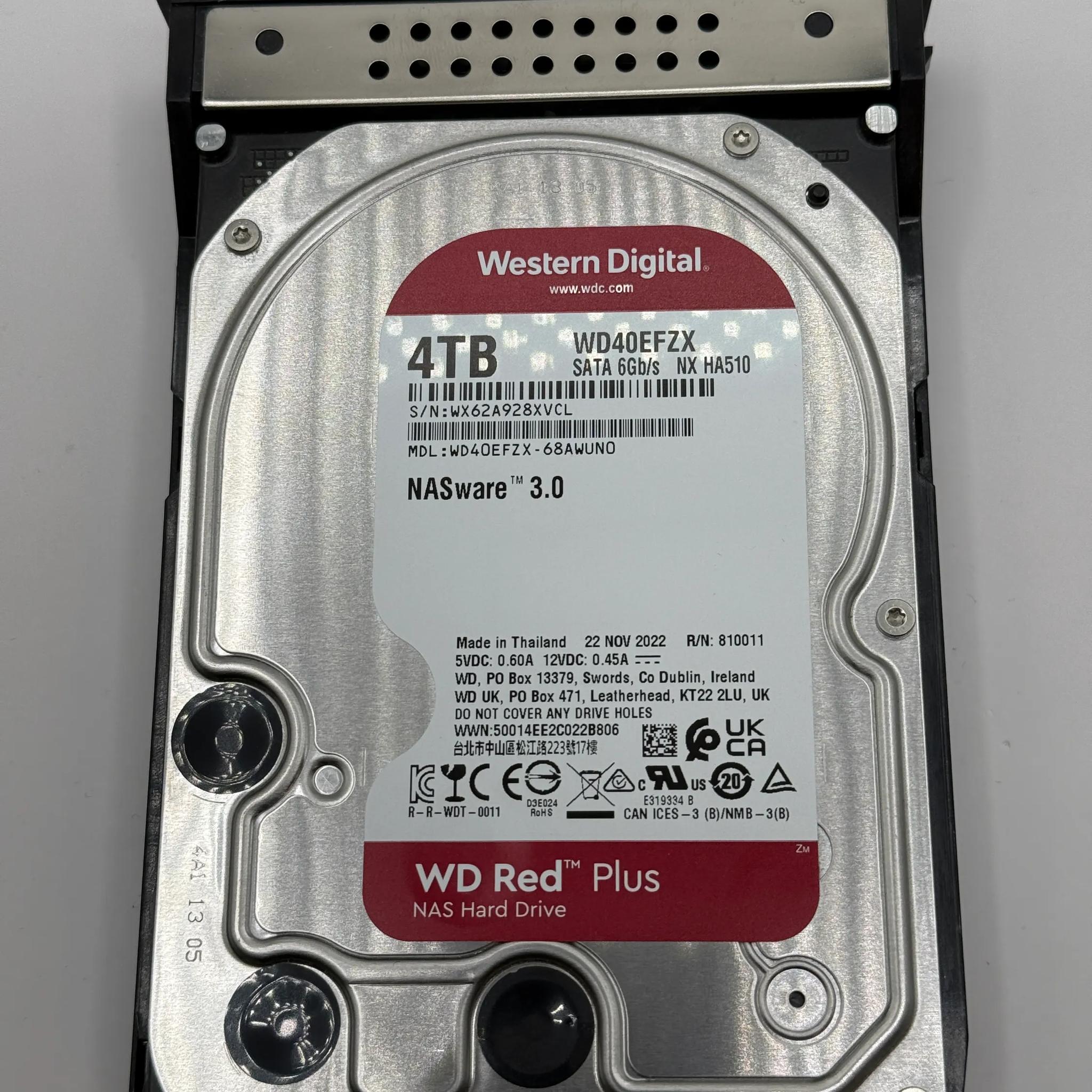 Western Digital Red Plus 4TB Hard Drive (HDD)
