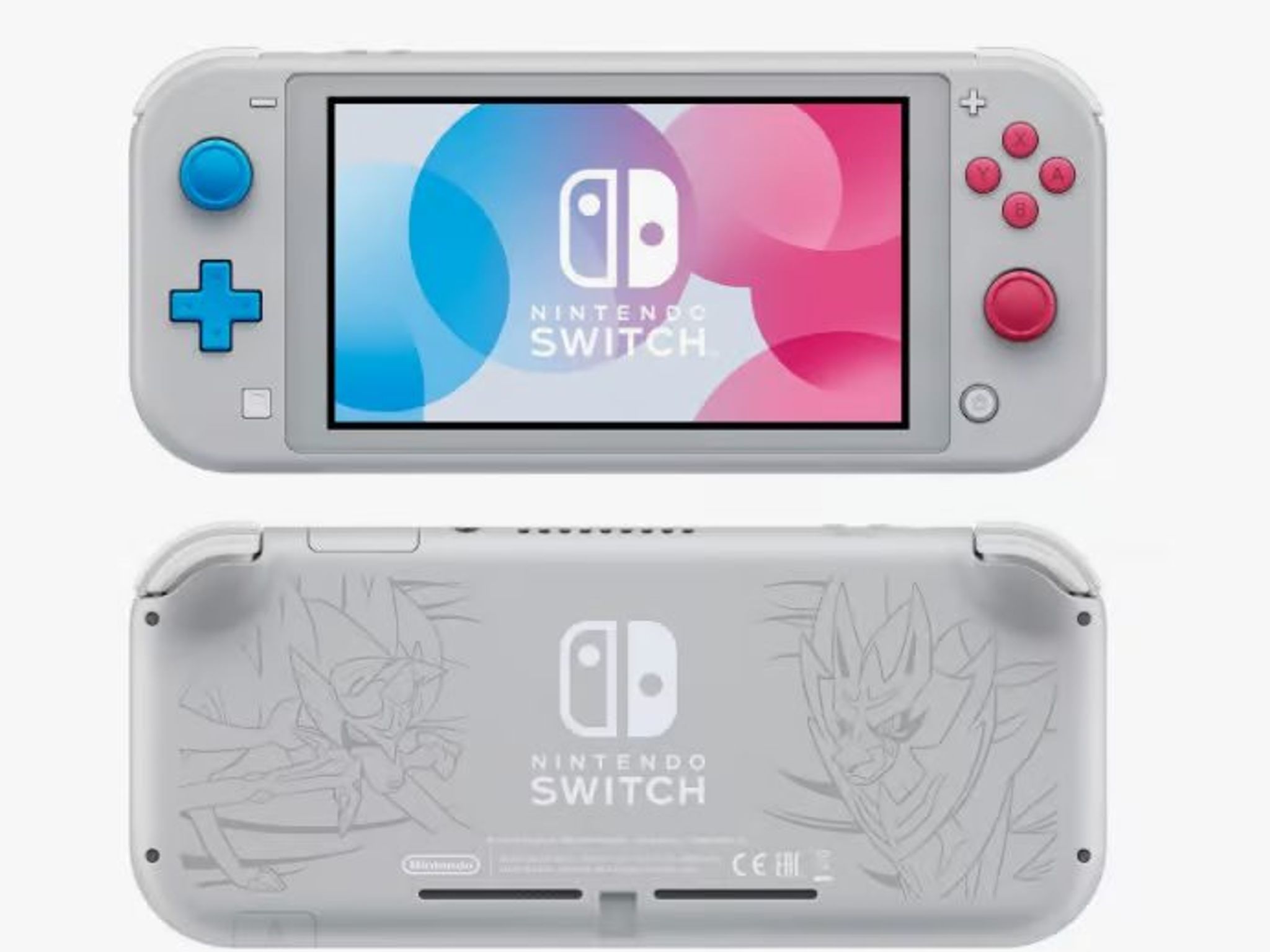 Nintendo Switch Lite Handheld Console Zacian and Zamazenta Edition