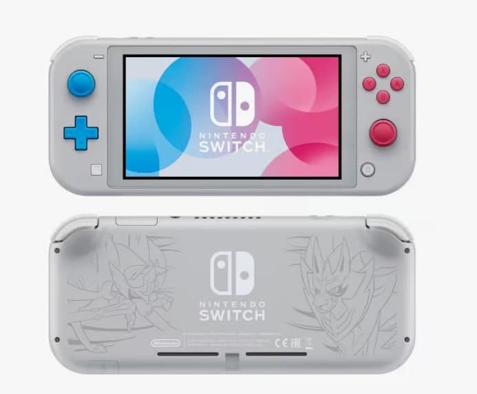 Nintendo Switch Lite Handheld Console Zacian and Zamazenta Edition