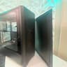 Black ATX Mid-Tower PC Case (Used, Missing Back Panel)