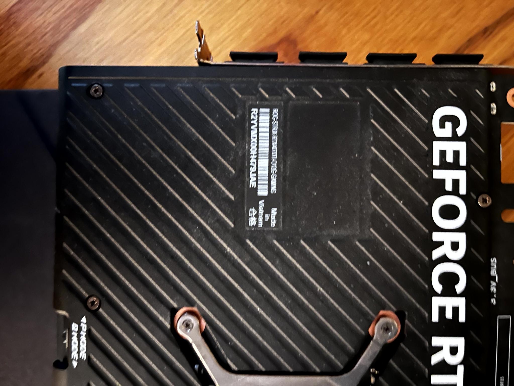 ROG Strix GeForce RTX™ 4070 Ti 12GB GDDR6X OC Edition