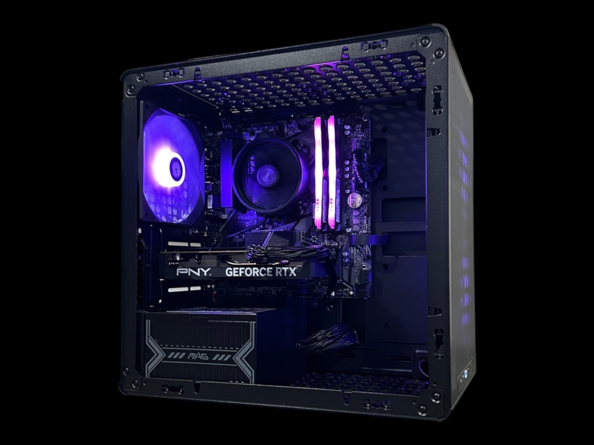 RTX 4060ti 8GB | Ryzen 5 5500 | 16GB DDR4 | 1TB NVMe | The Dark Trooper
