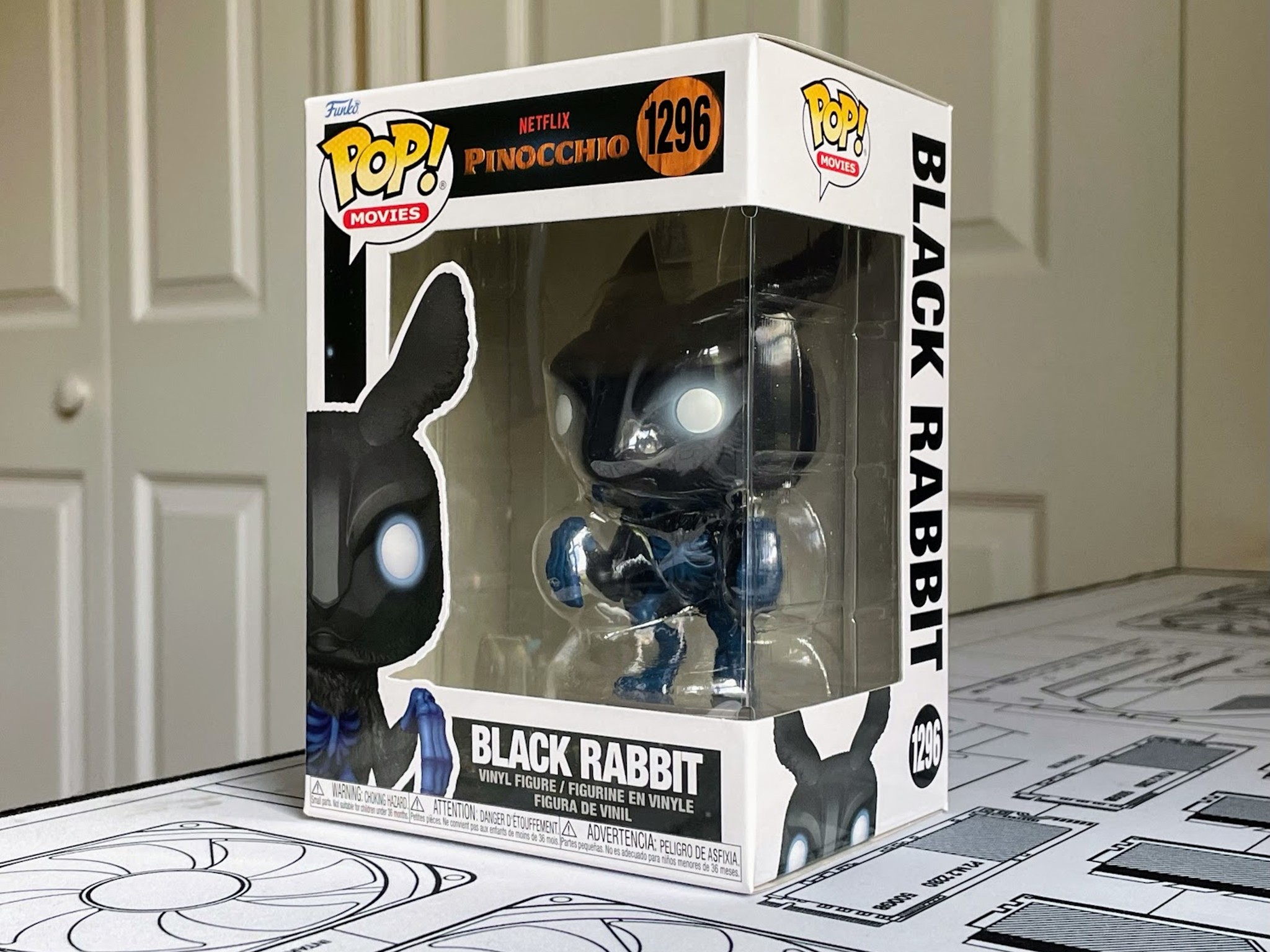 Funko Pop! Movies: Netflix Pinocchio - Black Rabbit