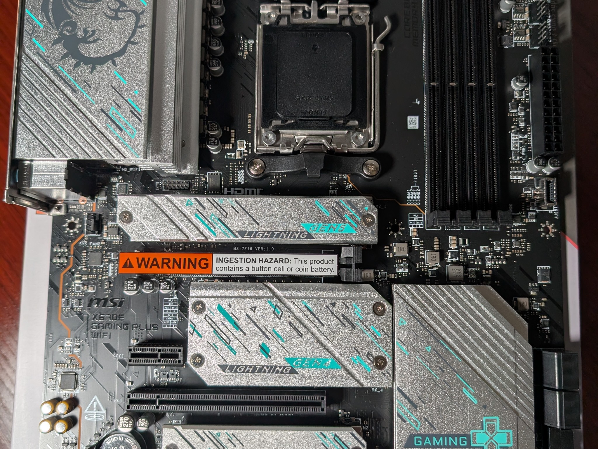 MSI X670E GAMING PLUS WIFI