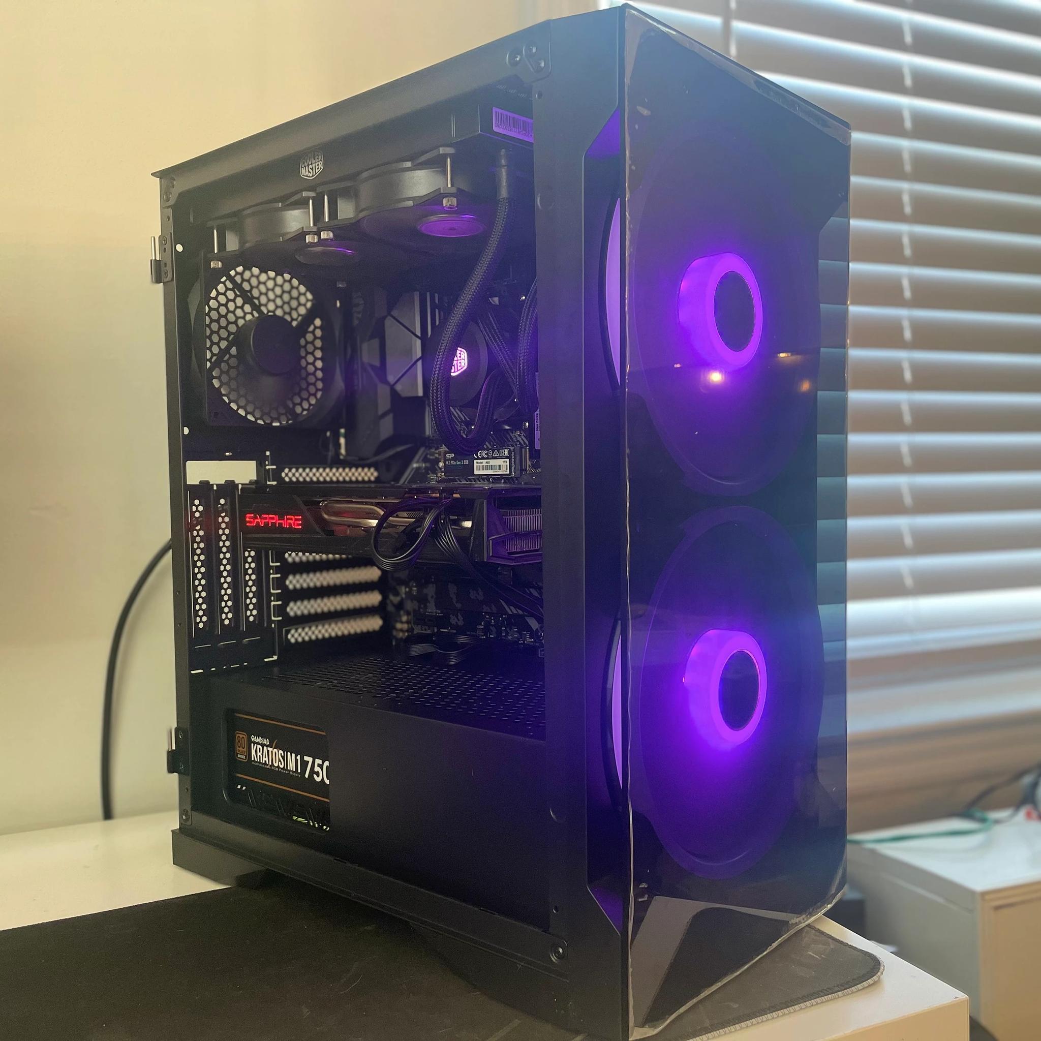 MAGENTA - Mid-Range Gaming PC - Ryzen 5 3700x & 5700XT (Better Than a 3060!)
