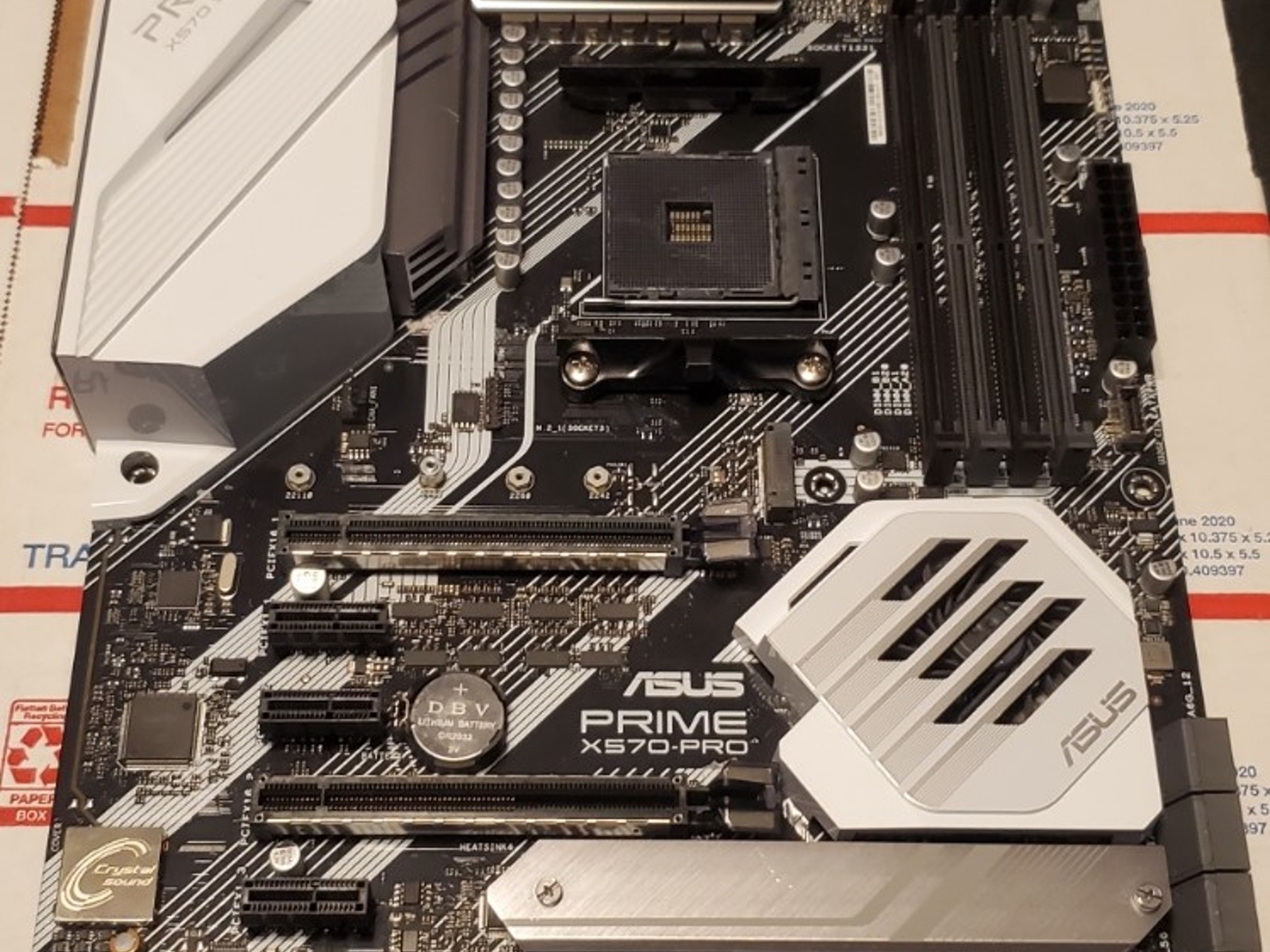 ASUS PRIME X570-PRO AM4 MOTHERBOARD
