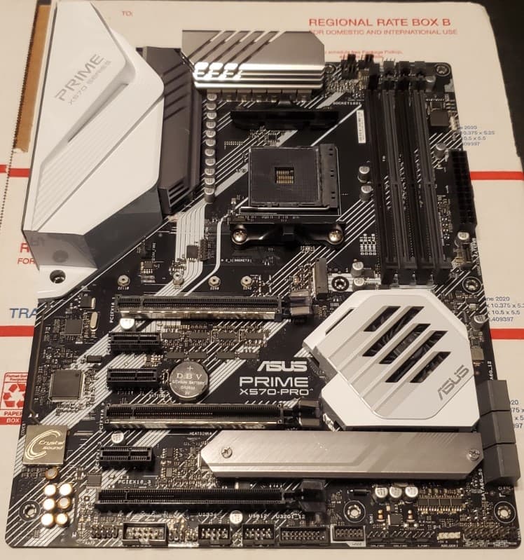 ASUS PRIME X570-PRO AM4 MOTHERBOARD