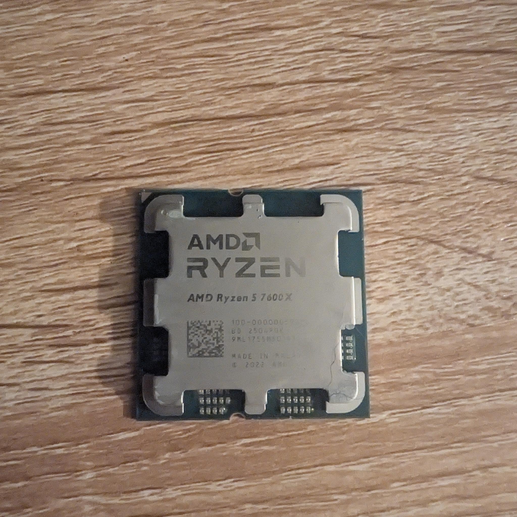 AMD Ryzen 5 7600X (6-Core/12-Thread) AM5 Processor