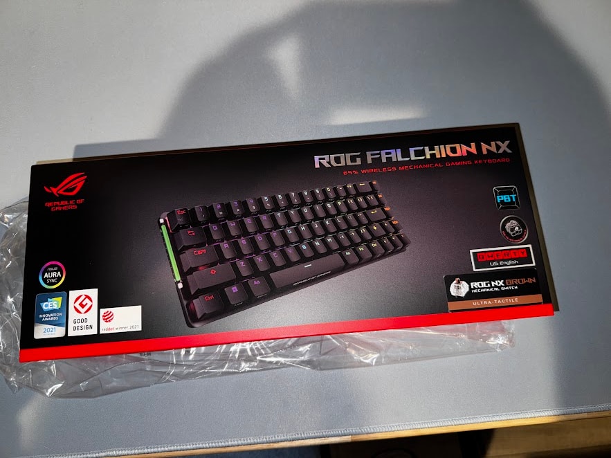 NEW ASUS ROG Falchion NX 65% Wireless RGB Gaming Keyboard | ROG NX