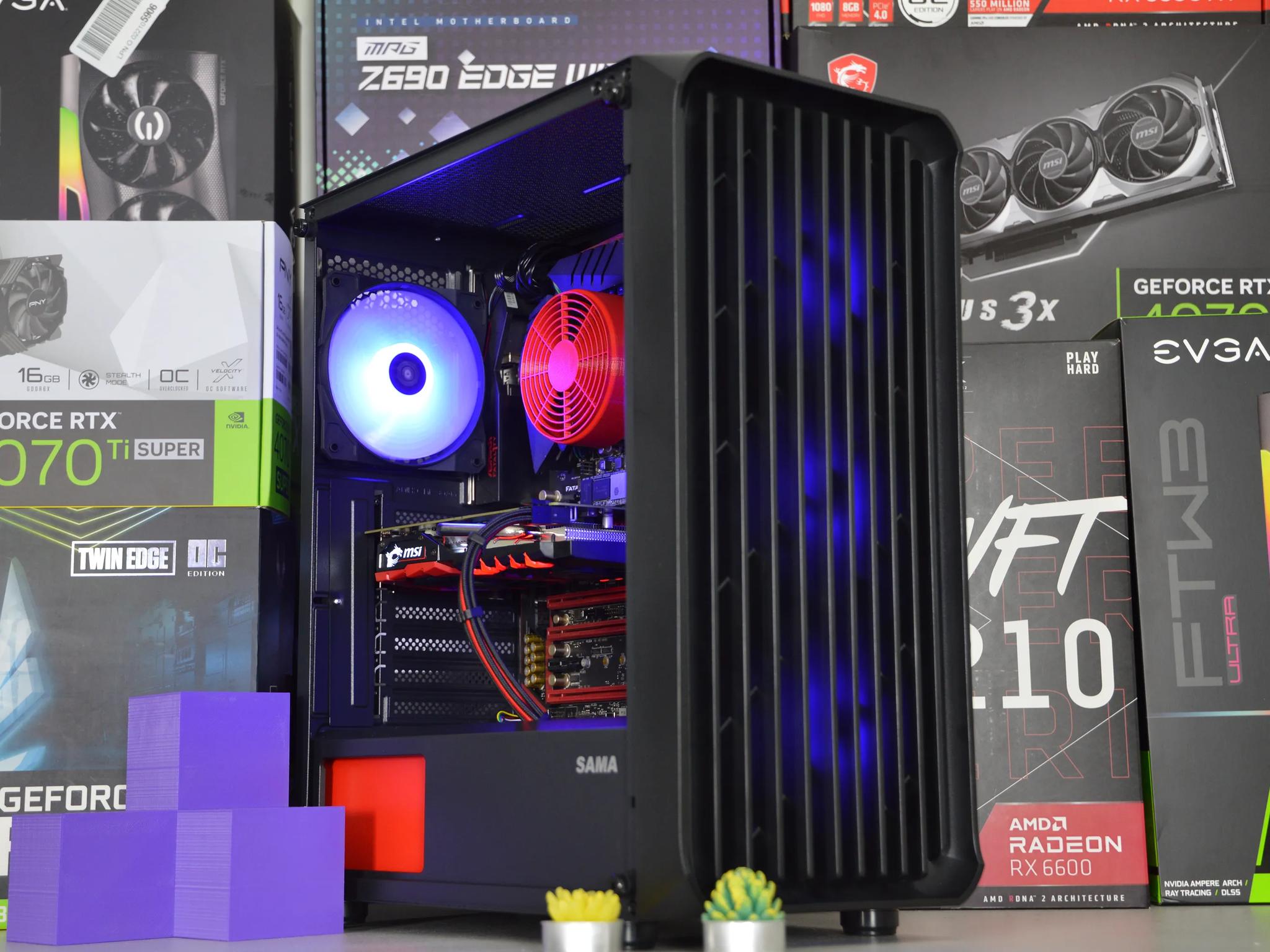 🩸🩸| GTX 1050Ti 4GB | INTEL i5 6400 | 16GB DDR4 RAM | 1TB NVME SSD | Blood Oath 5.0 |