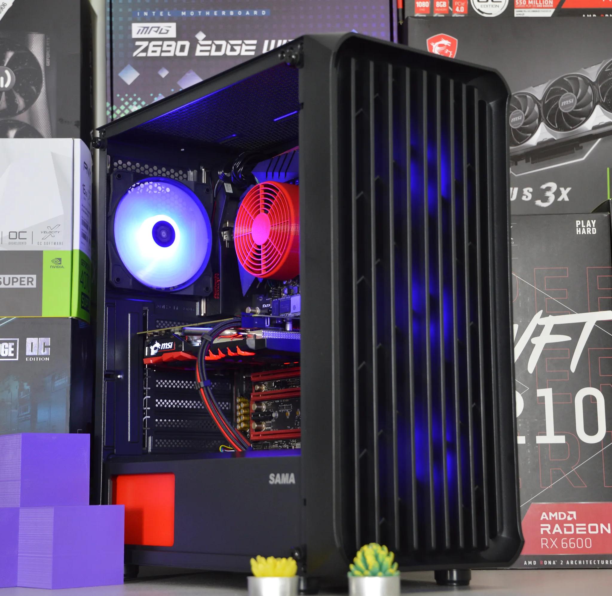 🩸🩸| GTX 1050Ti 4GB | INTEL i5 6400 | 16GB DDR4 RAM | 1TB NVME SSD | Blood Oath 5.0 |