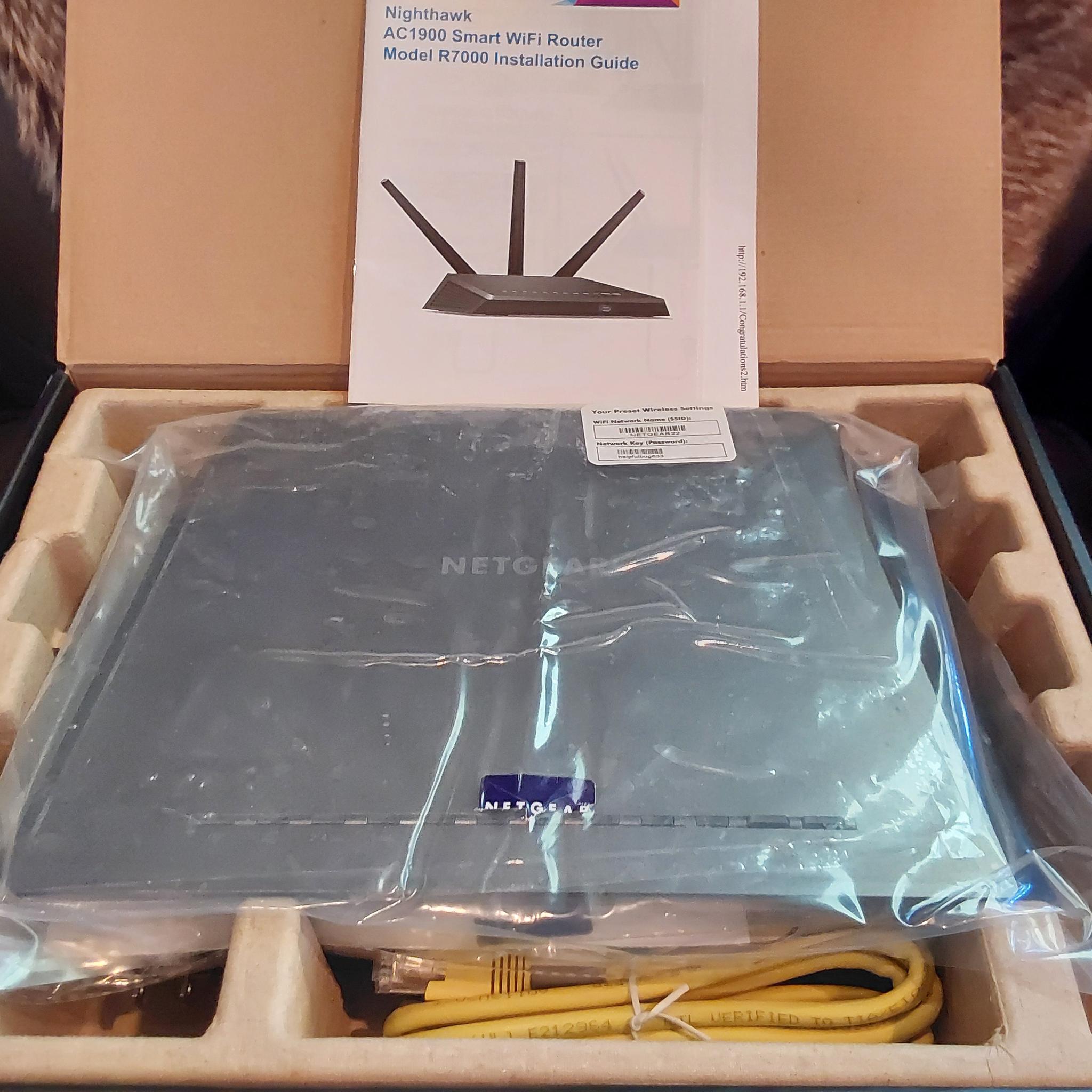 NETGEAR NIGHTHAWK R7000 AC1900 Smart WiFi Router