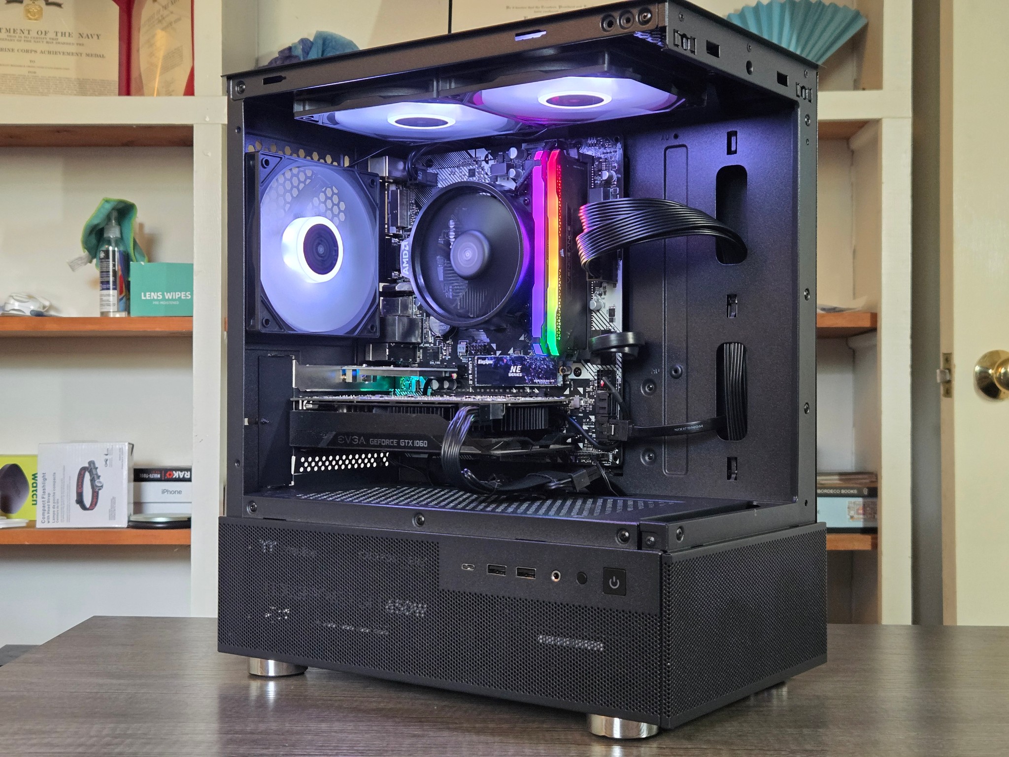 Budget 1080P Crusher | GTX 1060 6GB | Ryzen 5 2600 | 16GB | 256GB + 500GB | Wi-Fi + BT | ARGB