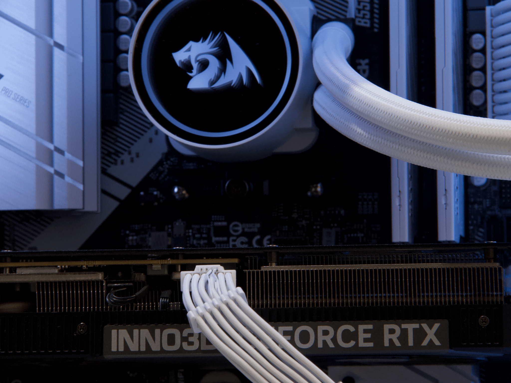 RTX 5070, Ryzen 7 5700X, 32GB DDR4, 1TB NVMe SSD, WiFi - Liquid Cooled Gaming PC