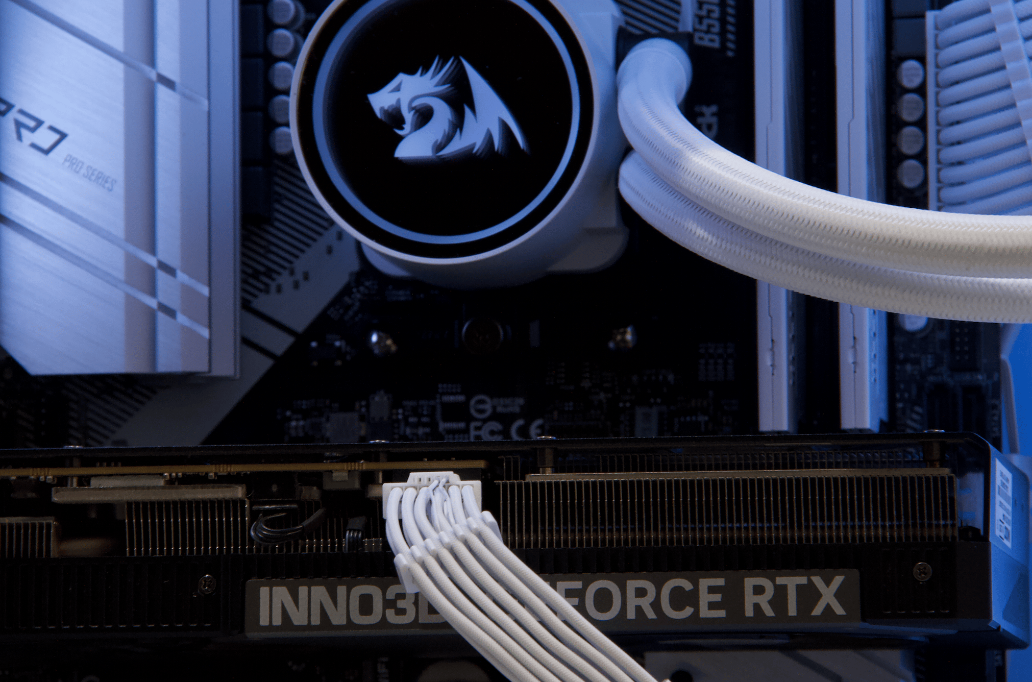 RTX 5070, Ryzen 7 5700X, 32GB DDR4, 1TB NVMe SSD, WiFi - Liquid Cooled Gaming PC