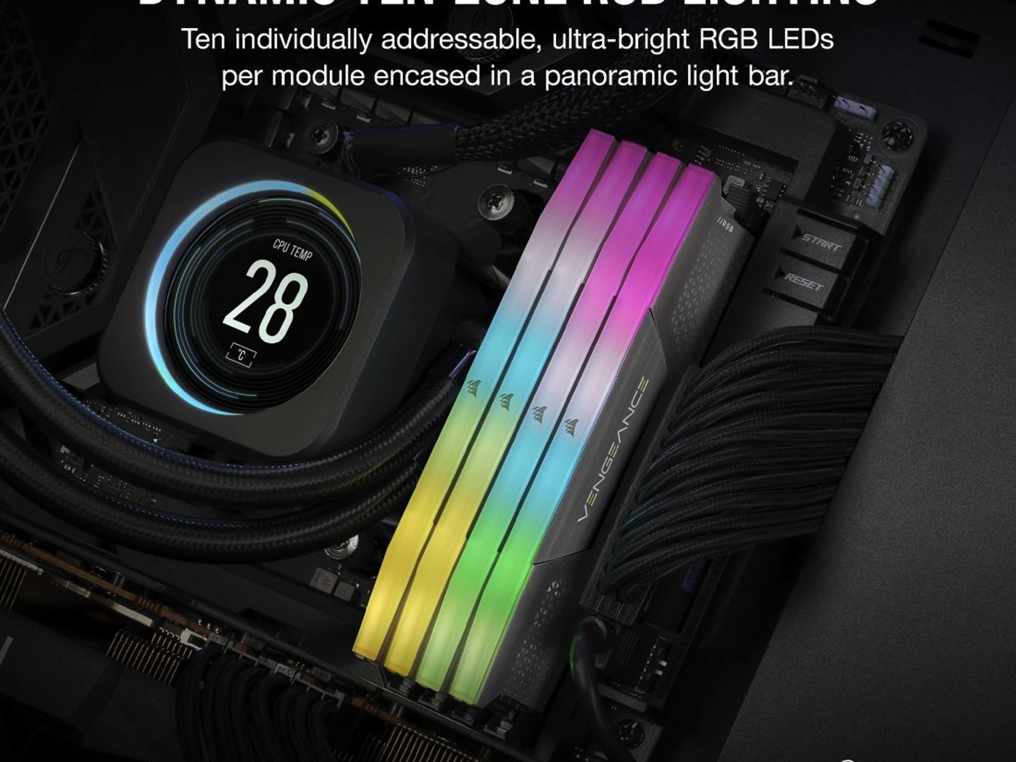 Corsair Vengeance RGB 6000cl36 16GB Ram (1x16gb) XMP & EXPO Compatible!
