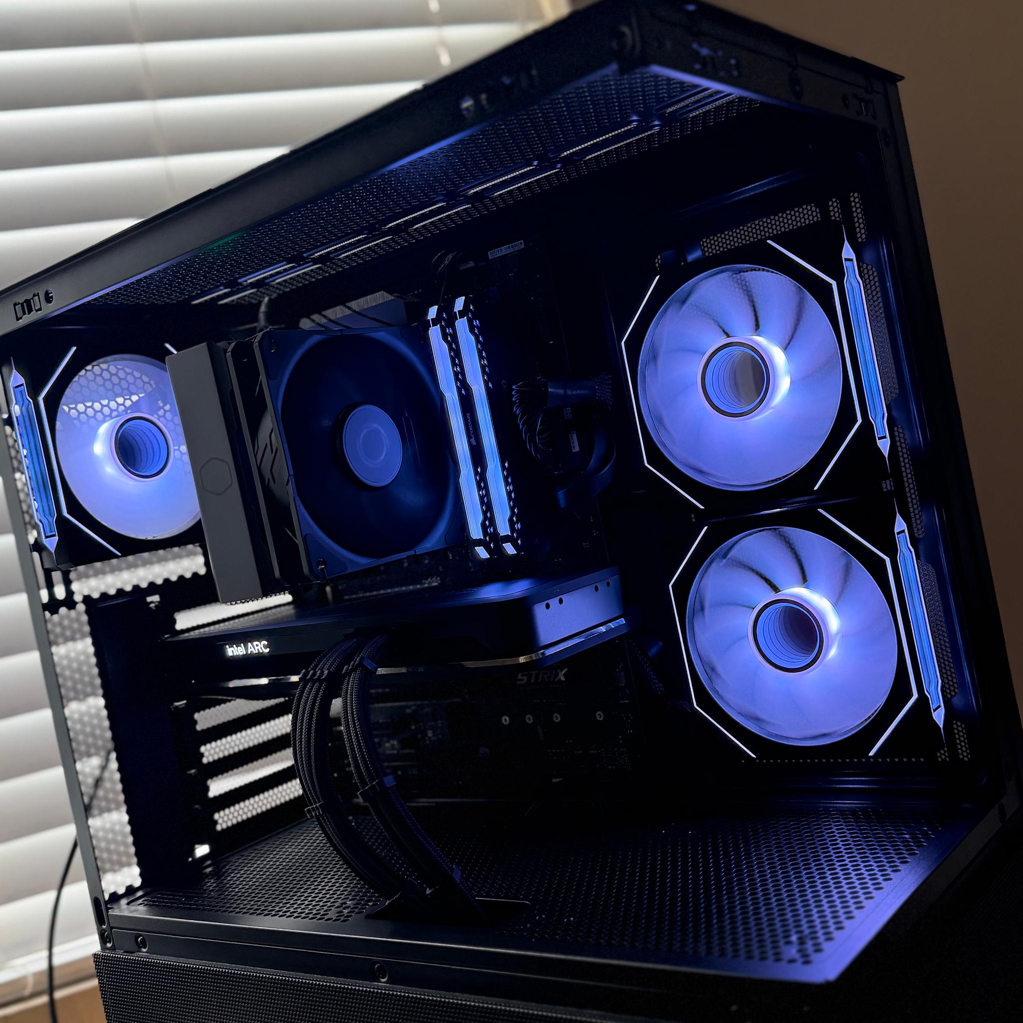 🔥 Gaming PC – Intel Arc A750 | 1080p/1440p High FPS | Clean ARGB Build 🔥