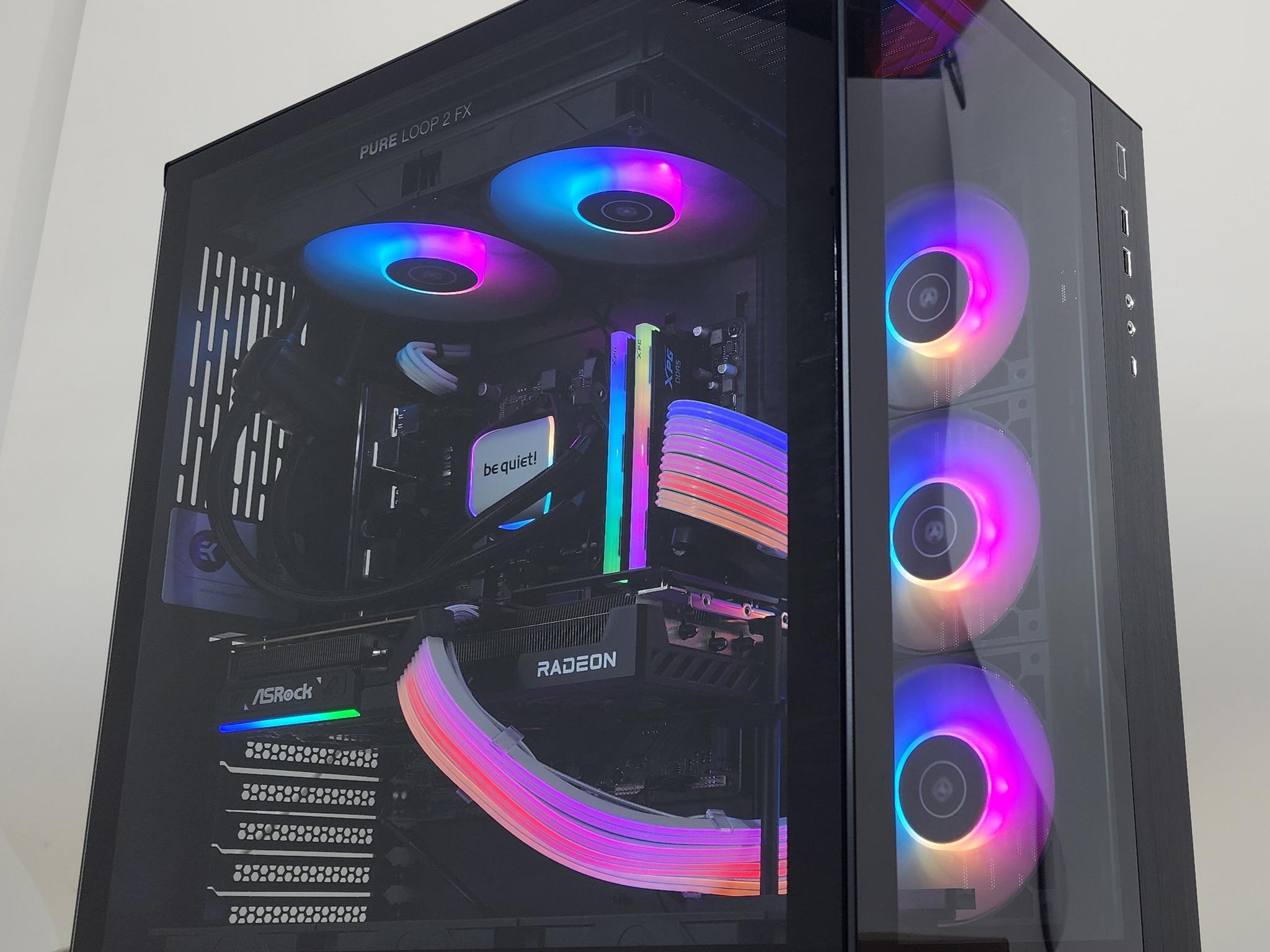 Gaming PC Ryzen 7 7800X3D 32GB RAM 1TB SSD RX 9070 XT 16GB Windows 11 Computer