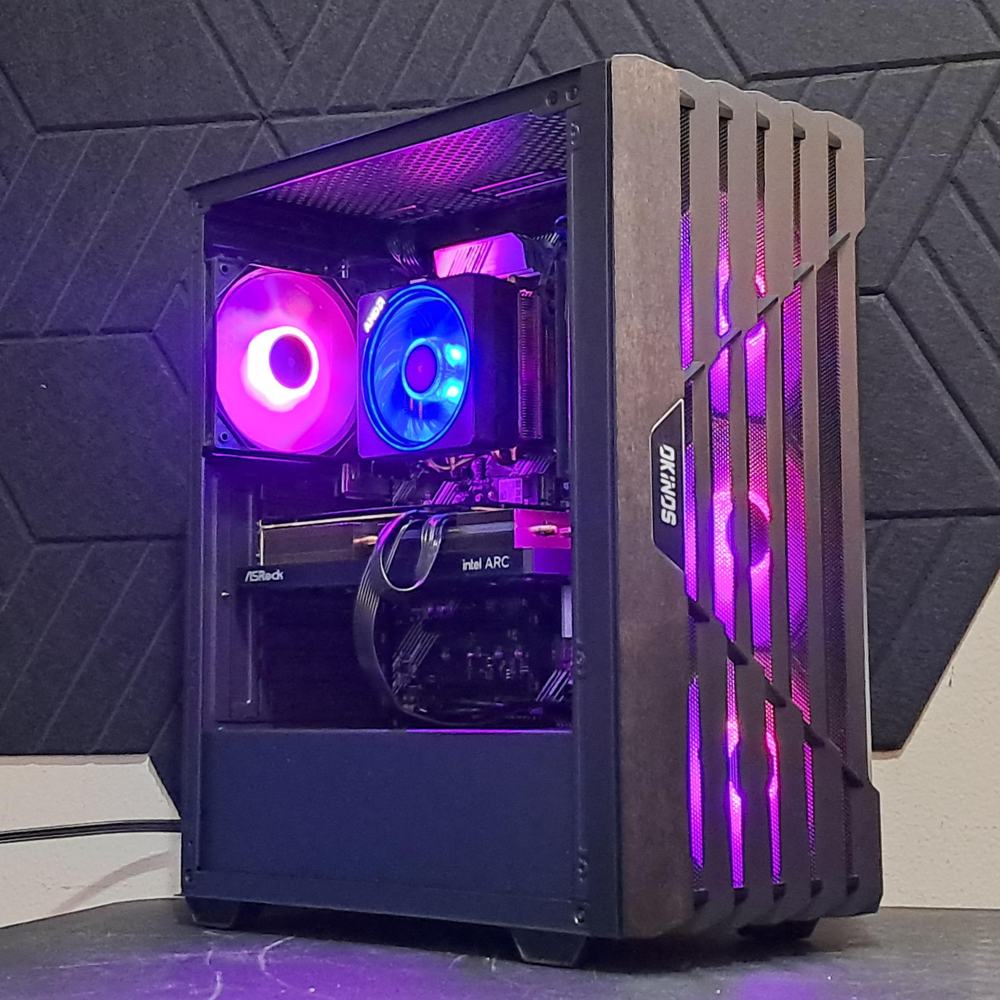 Ryzen/Arc Gaming PC | Full PCIe 4.0 | 16GB DDR4 | 750GB SSD | WiFi
