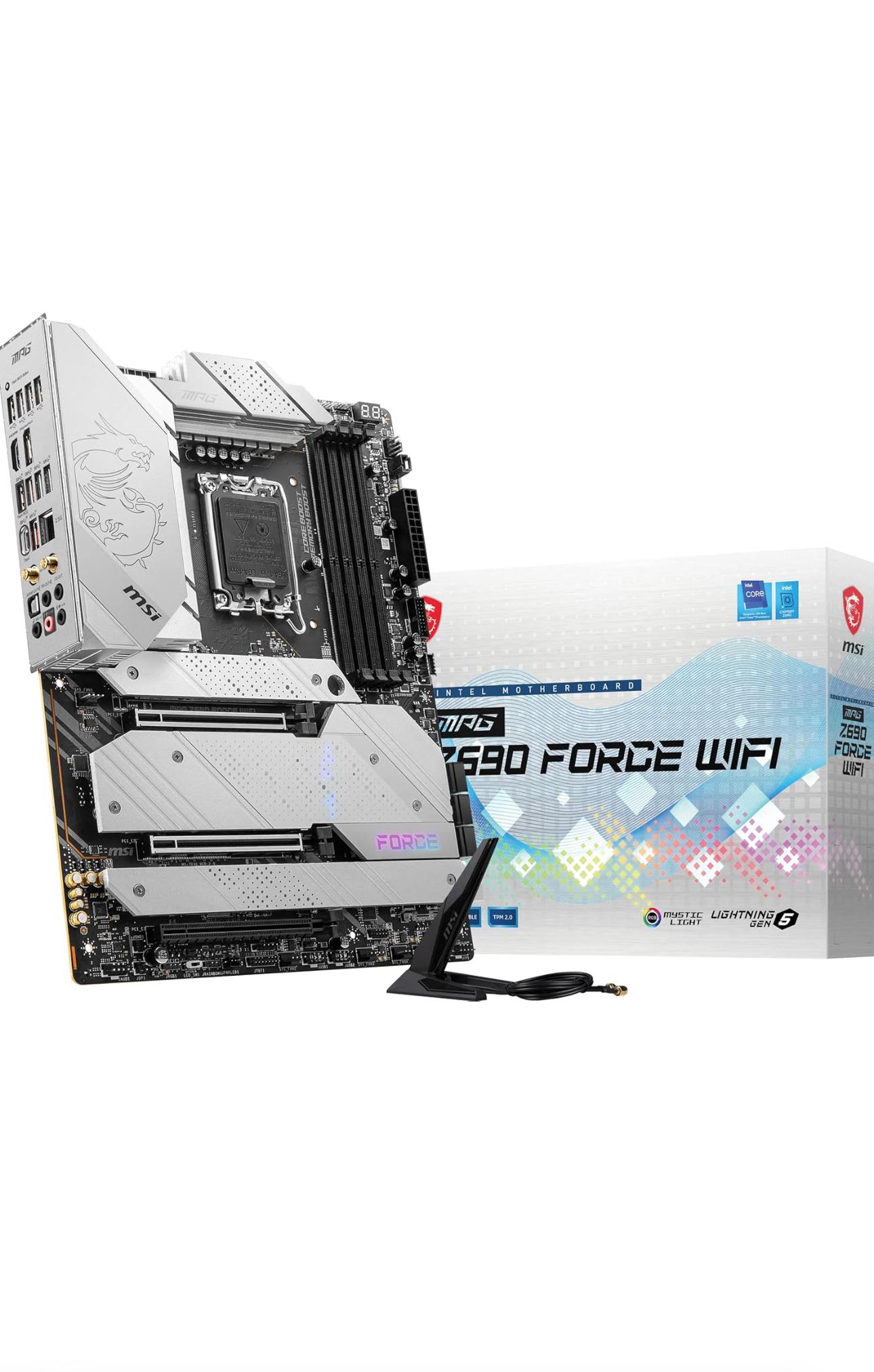 BUNDLE MSI Z690 Force WiFi Gaming Motherboard & Intel Core i5-13600kf