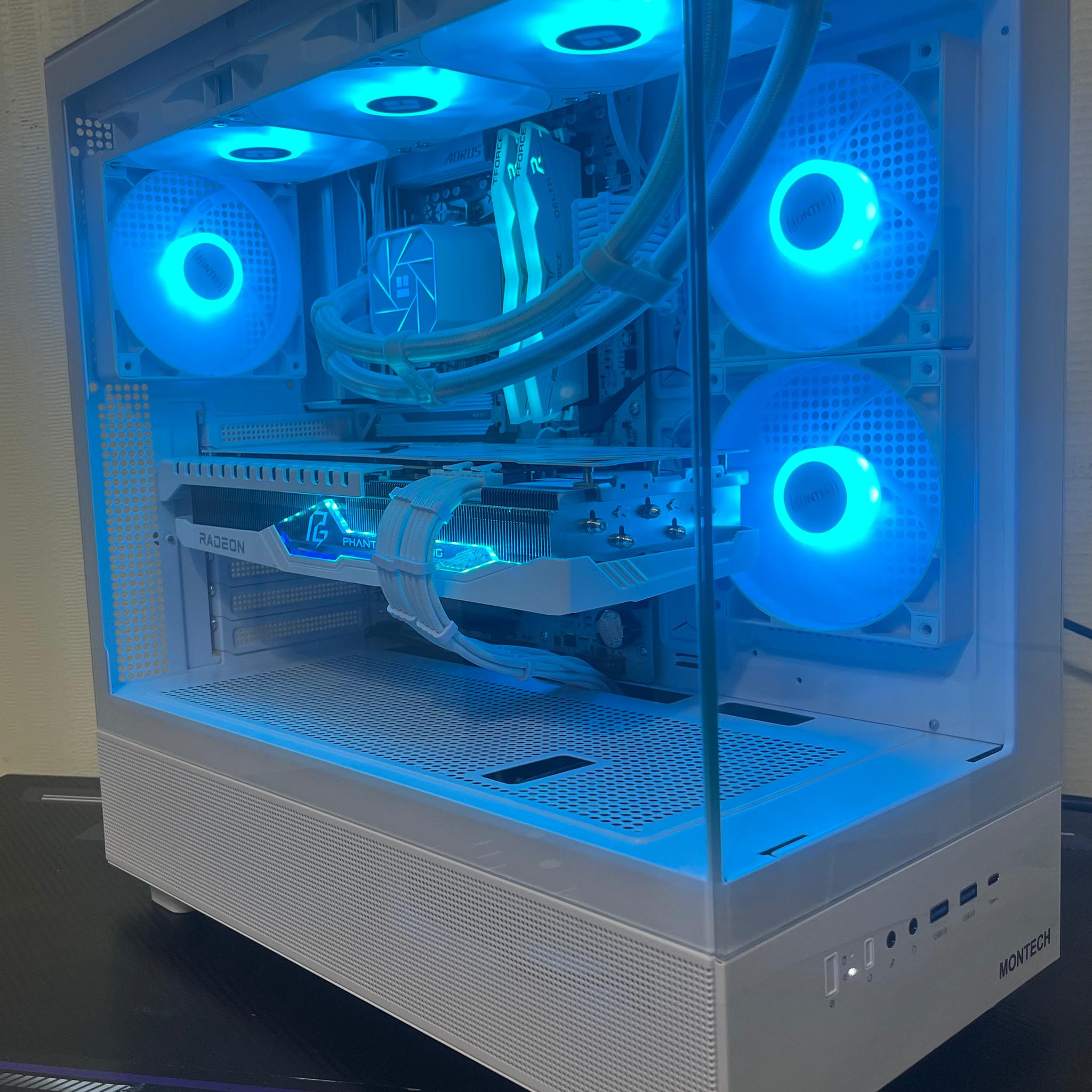 “Aether” 1440p/4K Streaming/Gaming PC|Ryzen 7 7800X3D, RX 7900XT, 1TB M.2 SSD