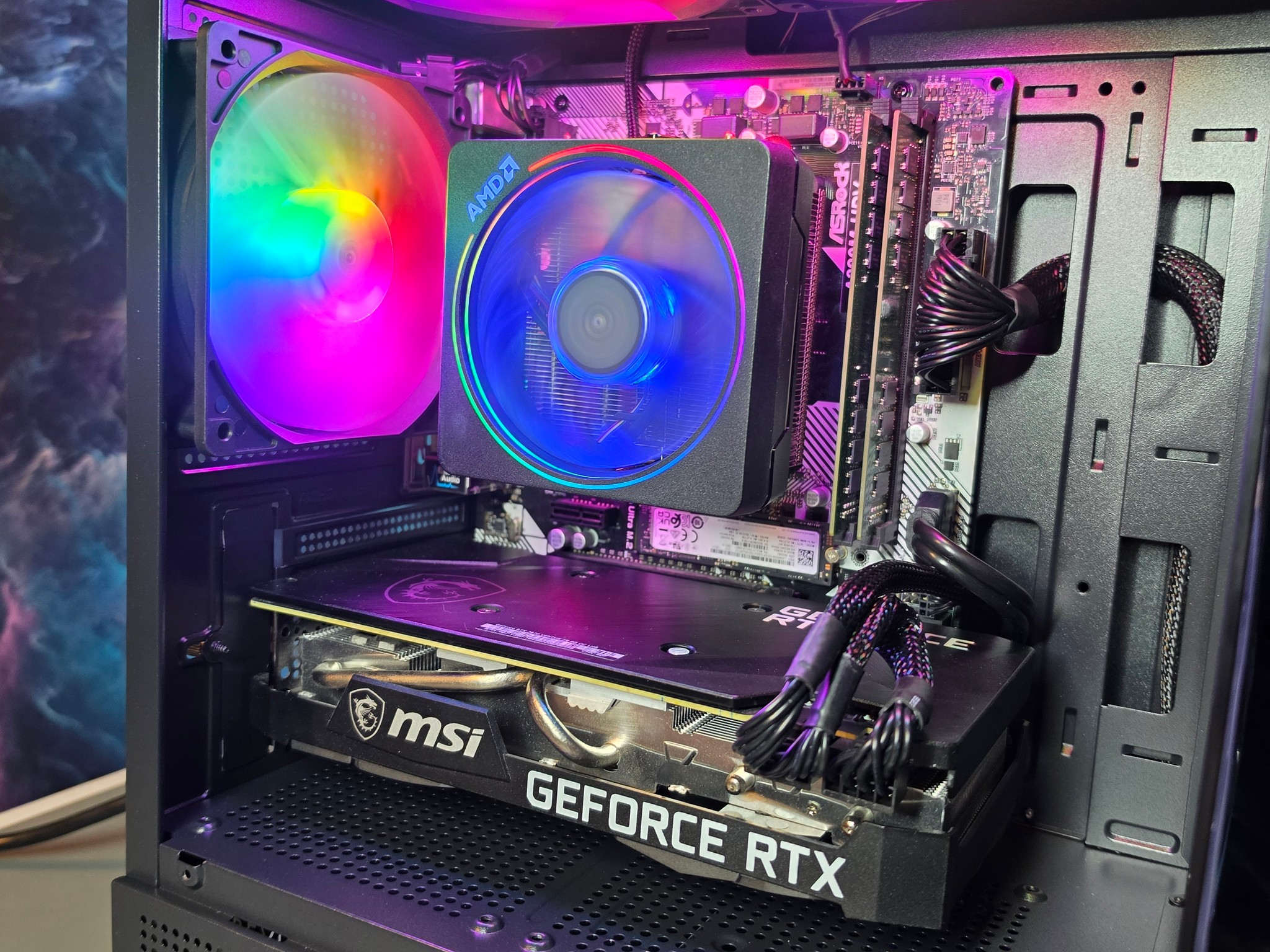 MSI RTX 3070 8gb + Ryzen 5500 PC Build #82