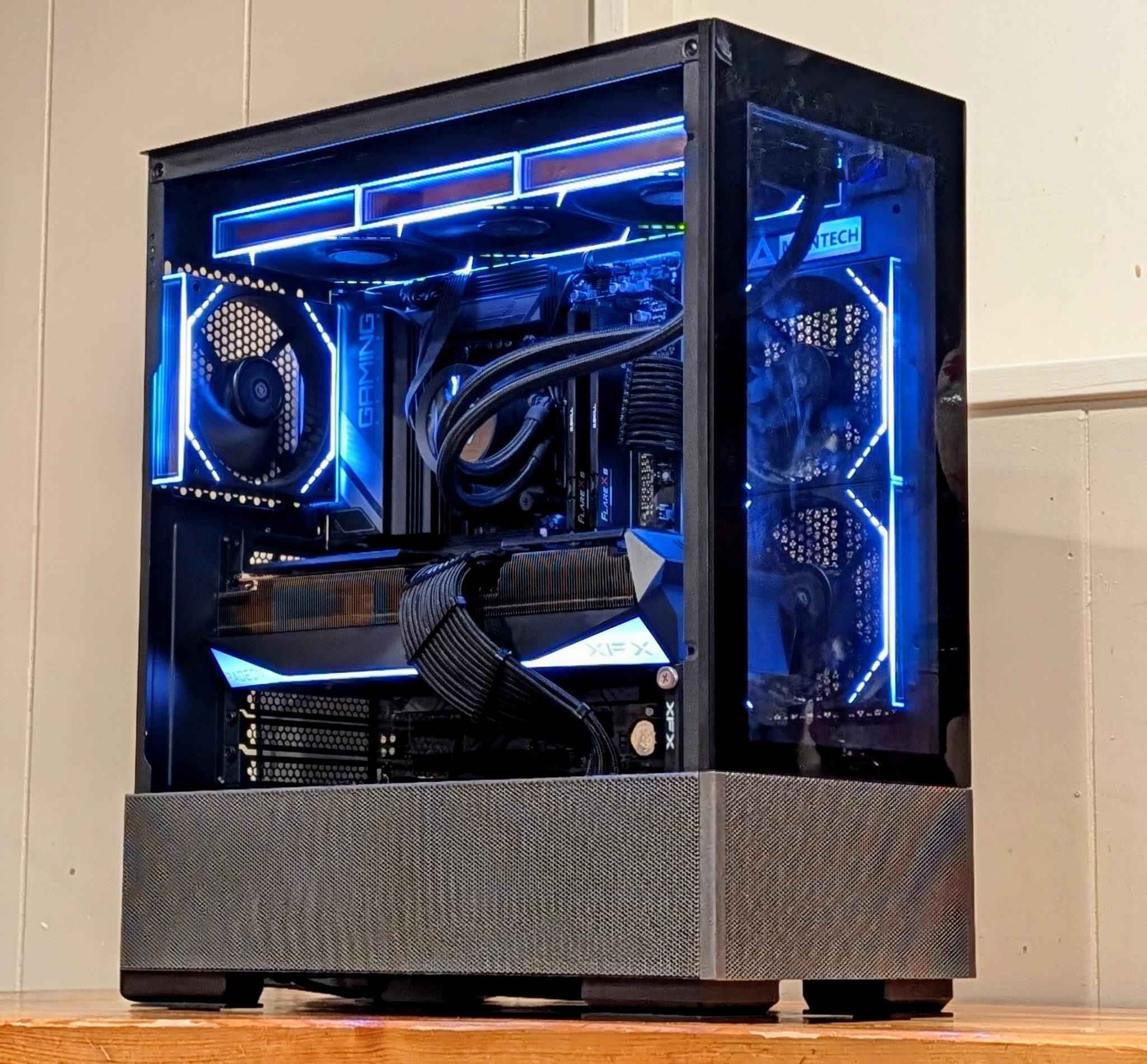 ⚫ ⚡High-End Gaming PC  Ryzen 7 7800X3D • RX 9070 XT Mercury • 32GB DDR5 • 2TB Gen4