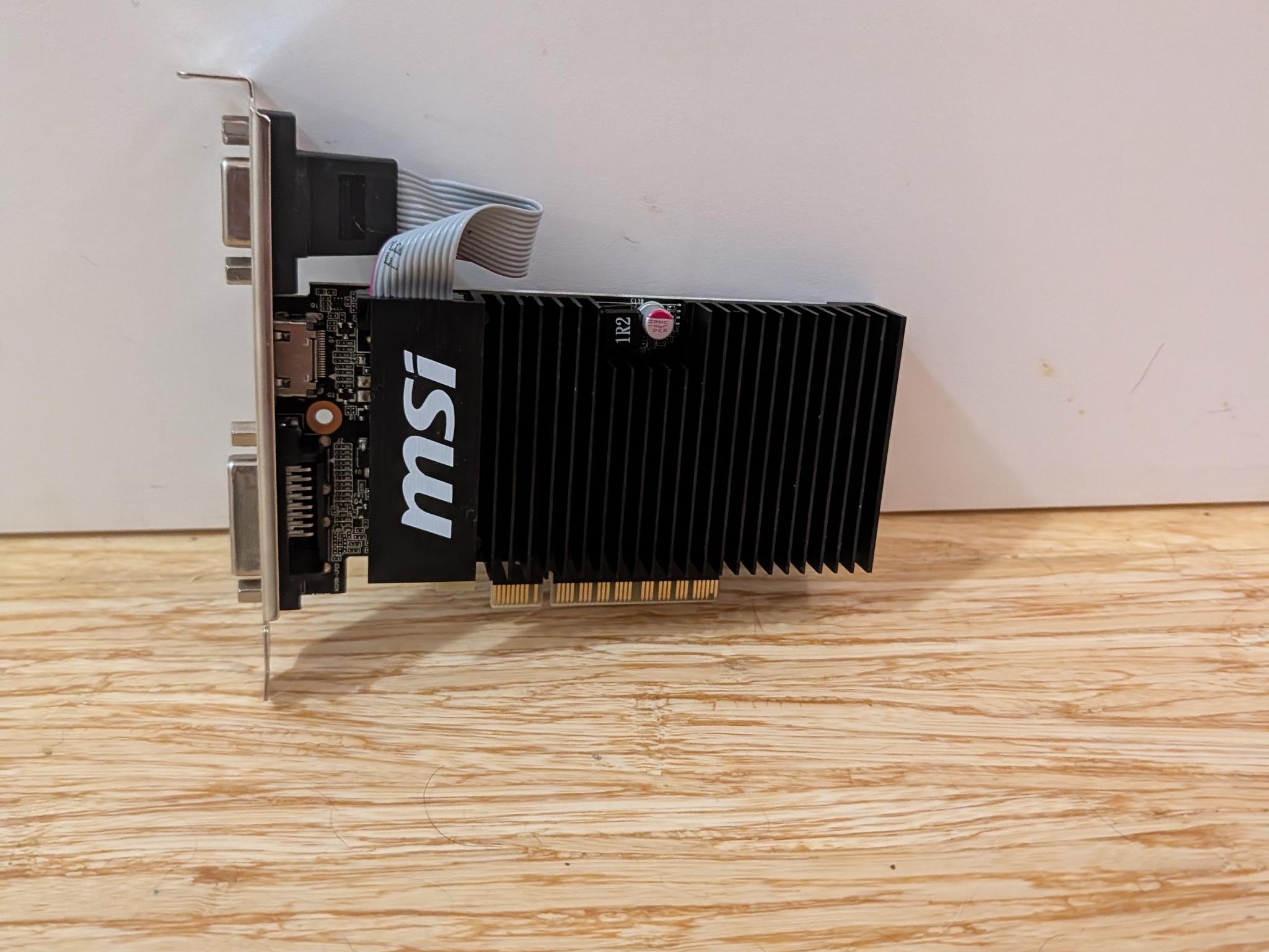 MSI Passive cooled GT 710