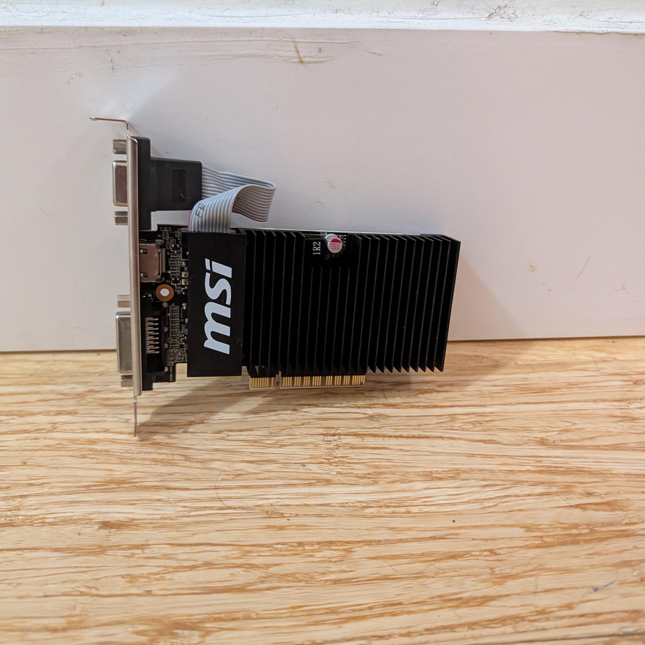MSI Passive cooled GT 710