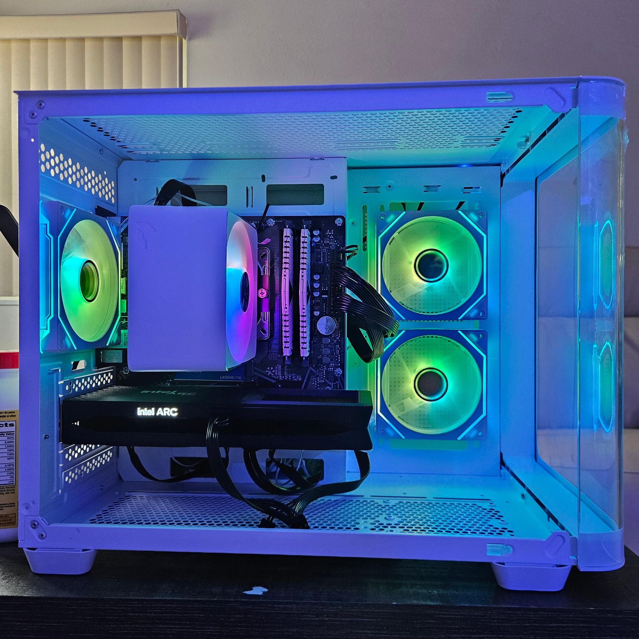 Budget 1440p Gaming PC | Intel Arc B580 12G | R7 3700X | 512GB M.2 | 750W Gold | B550M | Windows 11