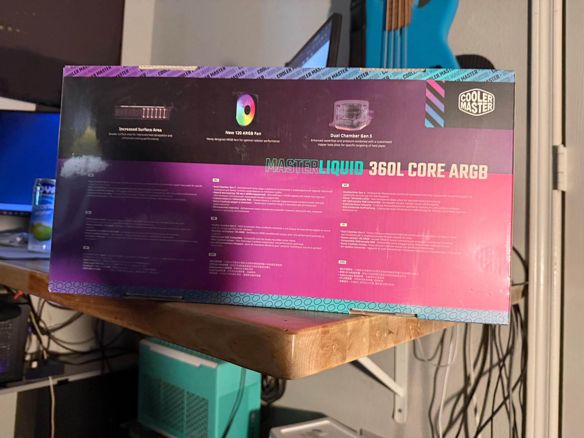 Cooler Master LIQUID 360L core ARGB