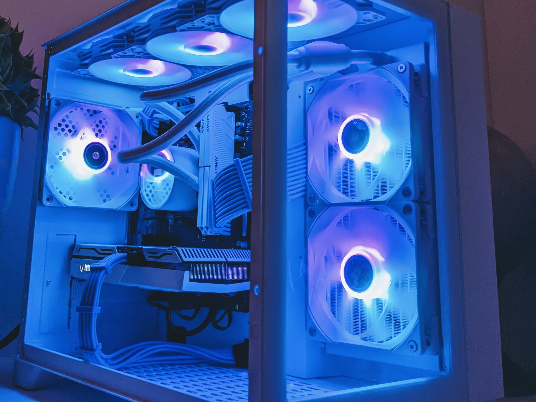 (Liquid🌊Cooled) ⚪️Gaming PC| RTX 3060TI | Ryzen 5@4GHz| 16GB Gloway DDR4 RAM| 800GB SSD| Windows 11