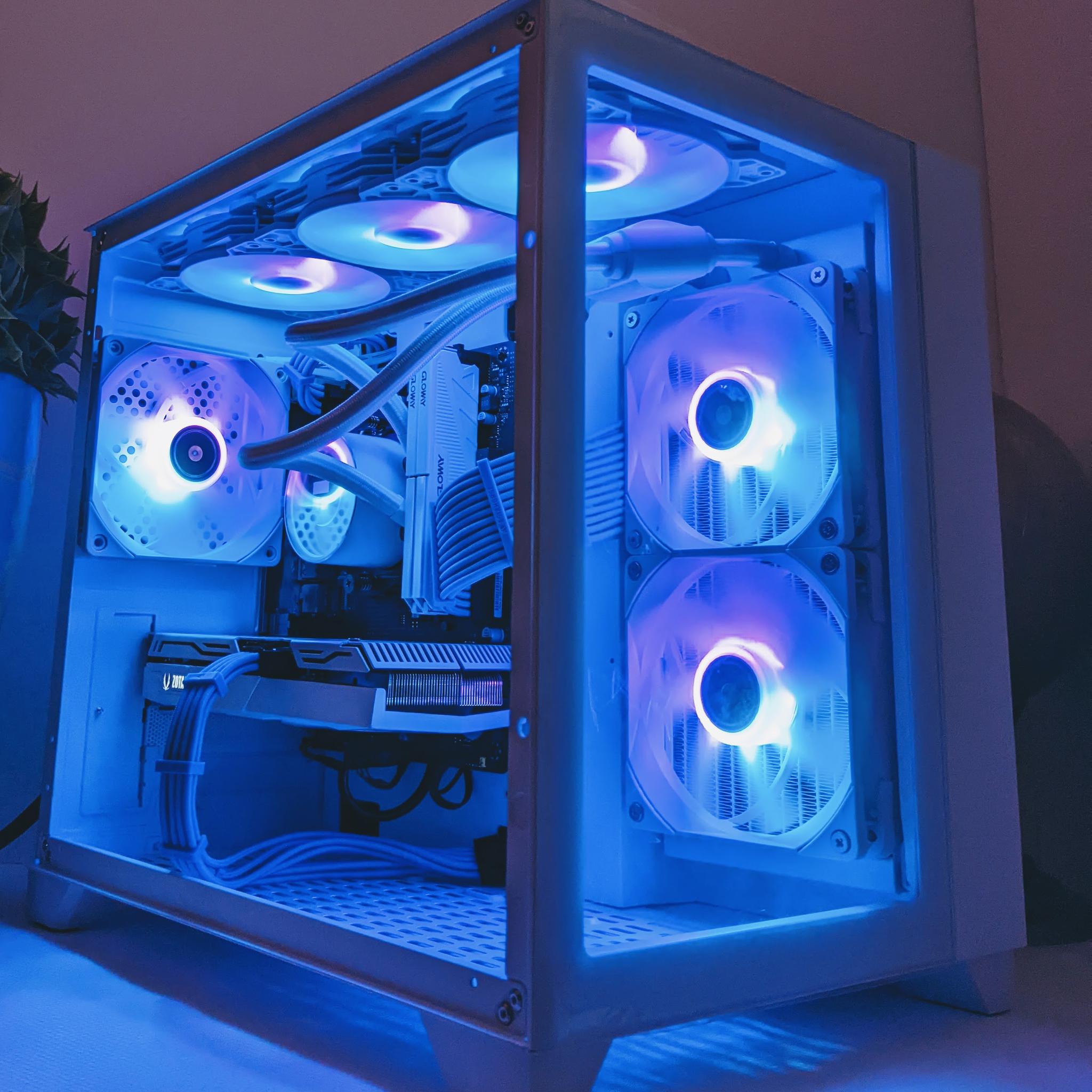 (Liquid🌊Cooled) ⚪️Gaming PC| RTX 3060TI | Ryzen 5@4GHz| 16GB Gloway DDR4 RAM| 800GB SSD| Windows 11