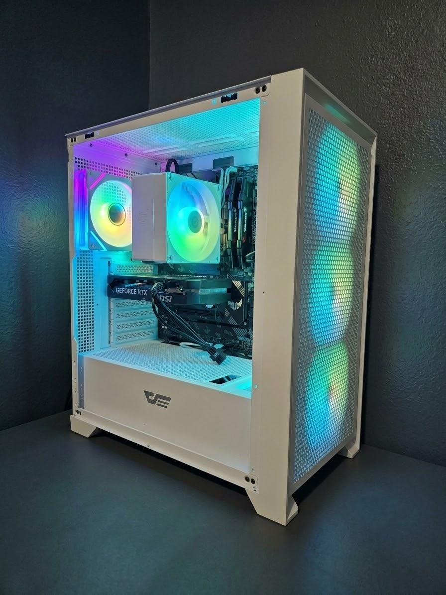 Nvidia Gaming PC RTX 5060-Ryzen 5 5600x3d-16GB DDR4 3200-1 TB NVME